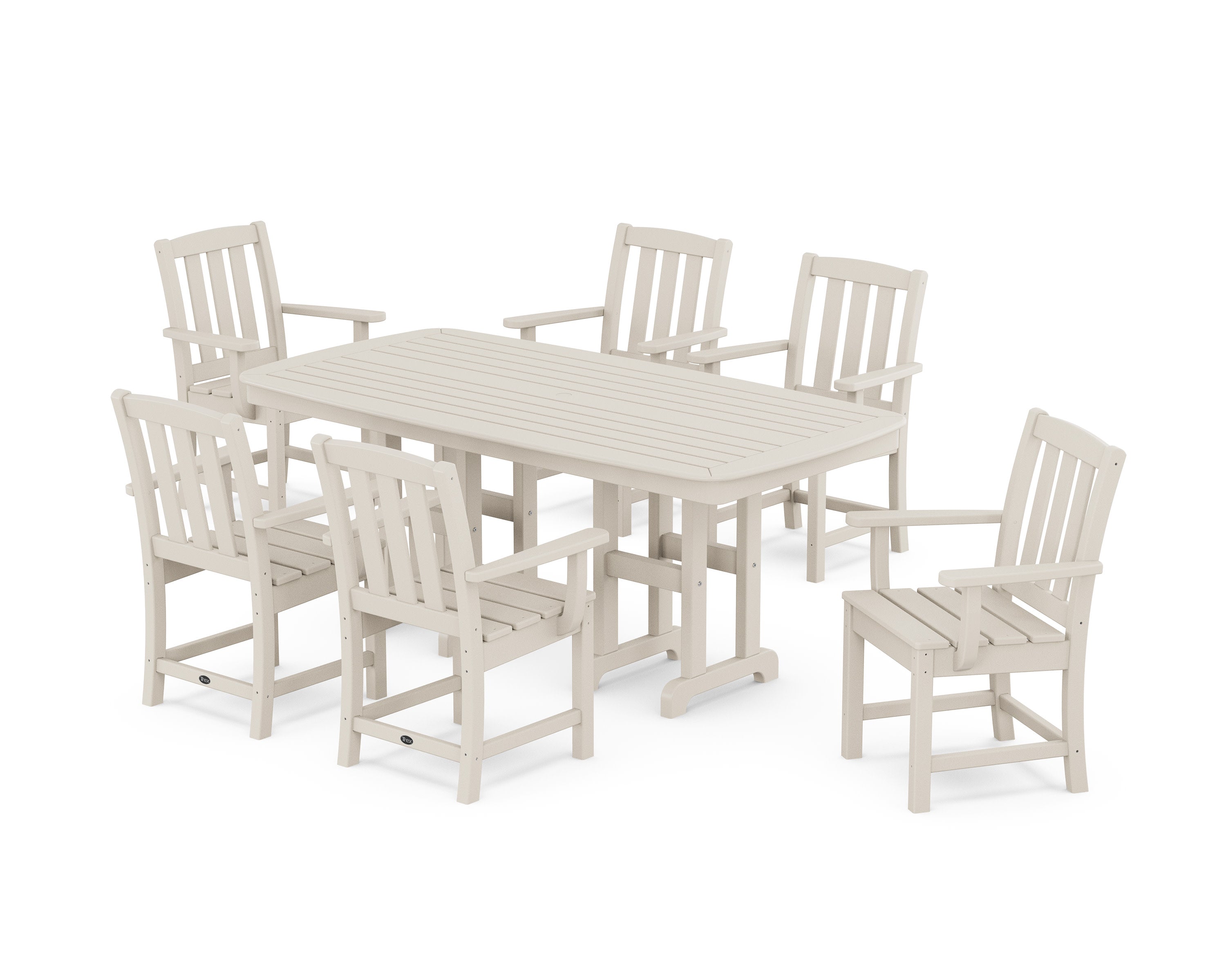Cape Cod Arm Chair 7-Piece Dining Set