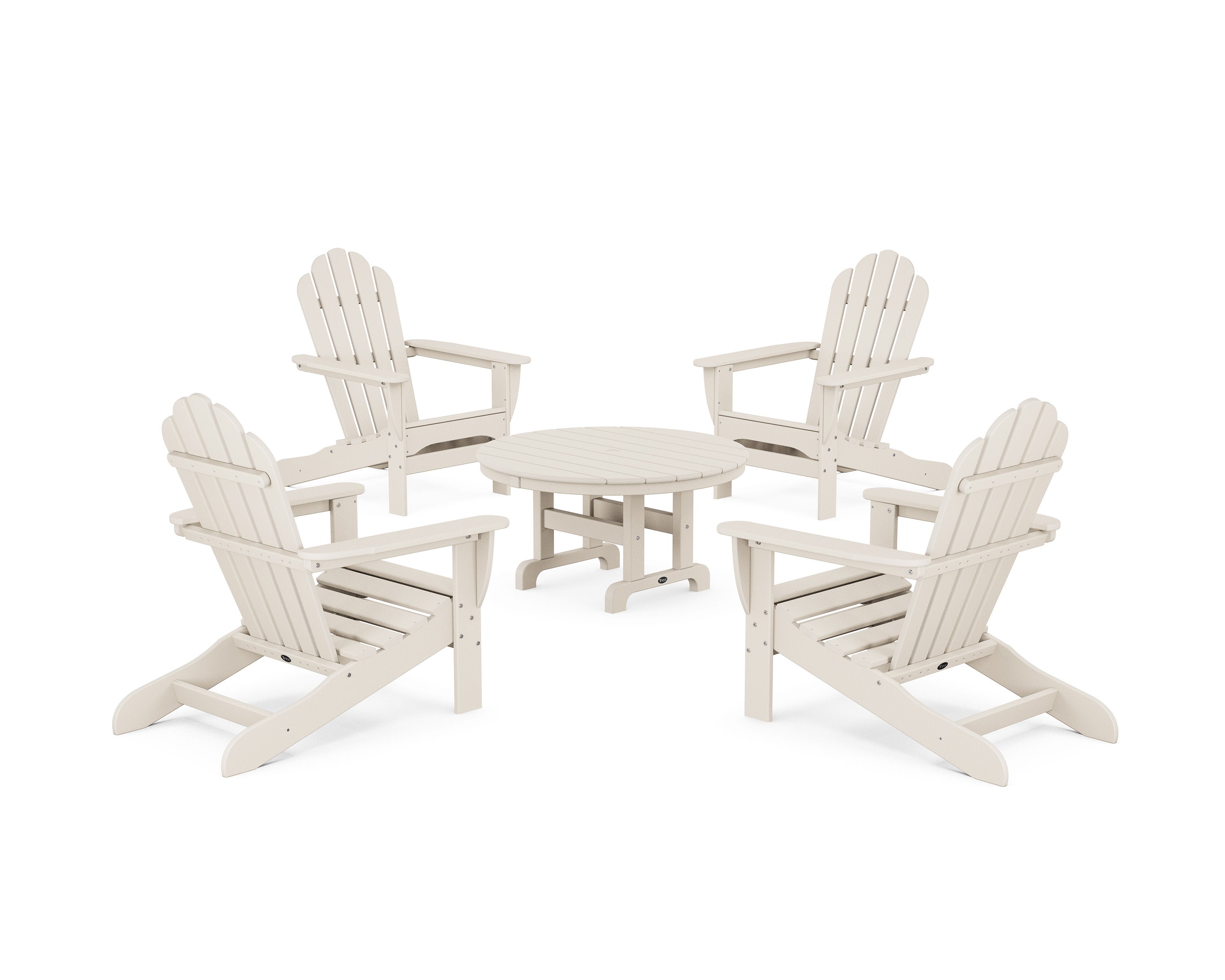 5-Piece Monterey Bay Adirondack Chair Conversation Group