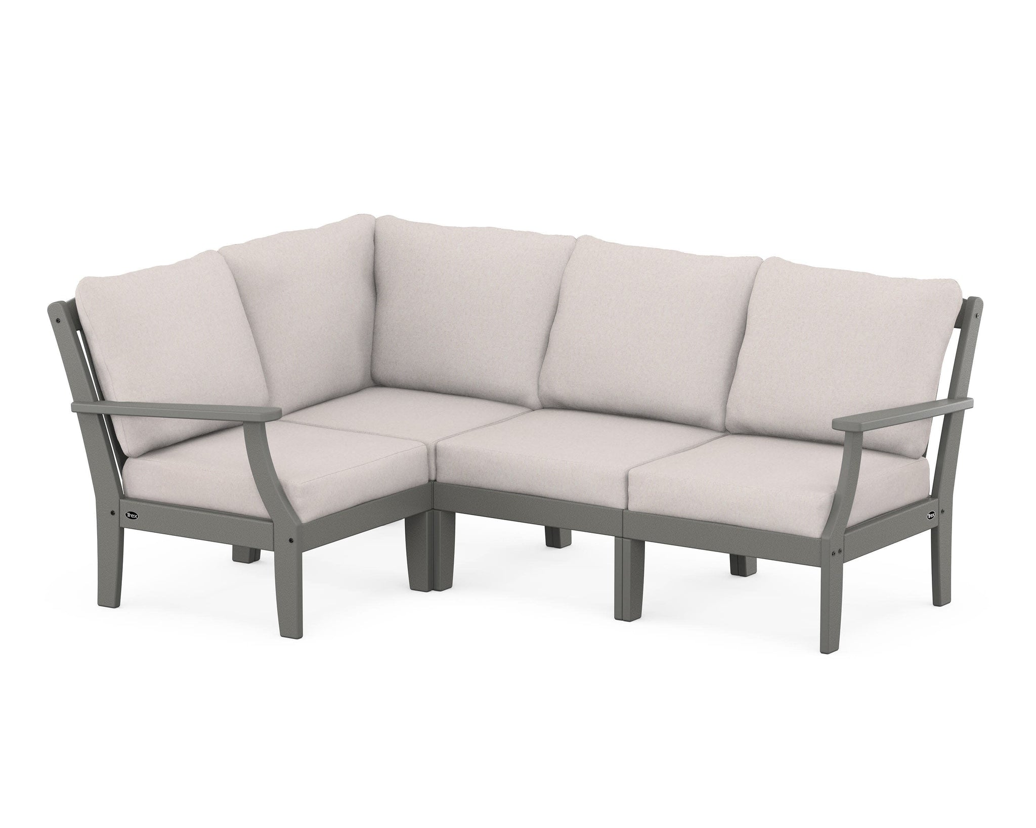 Yacht Club Modular 4-Piece Deep Seating Set
