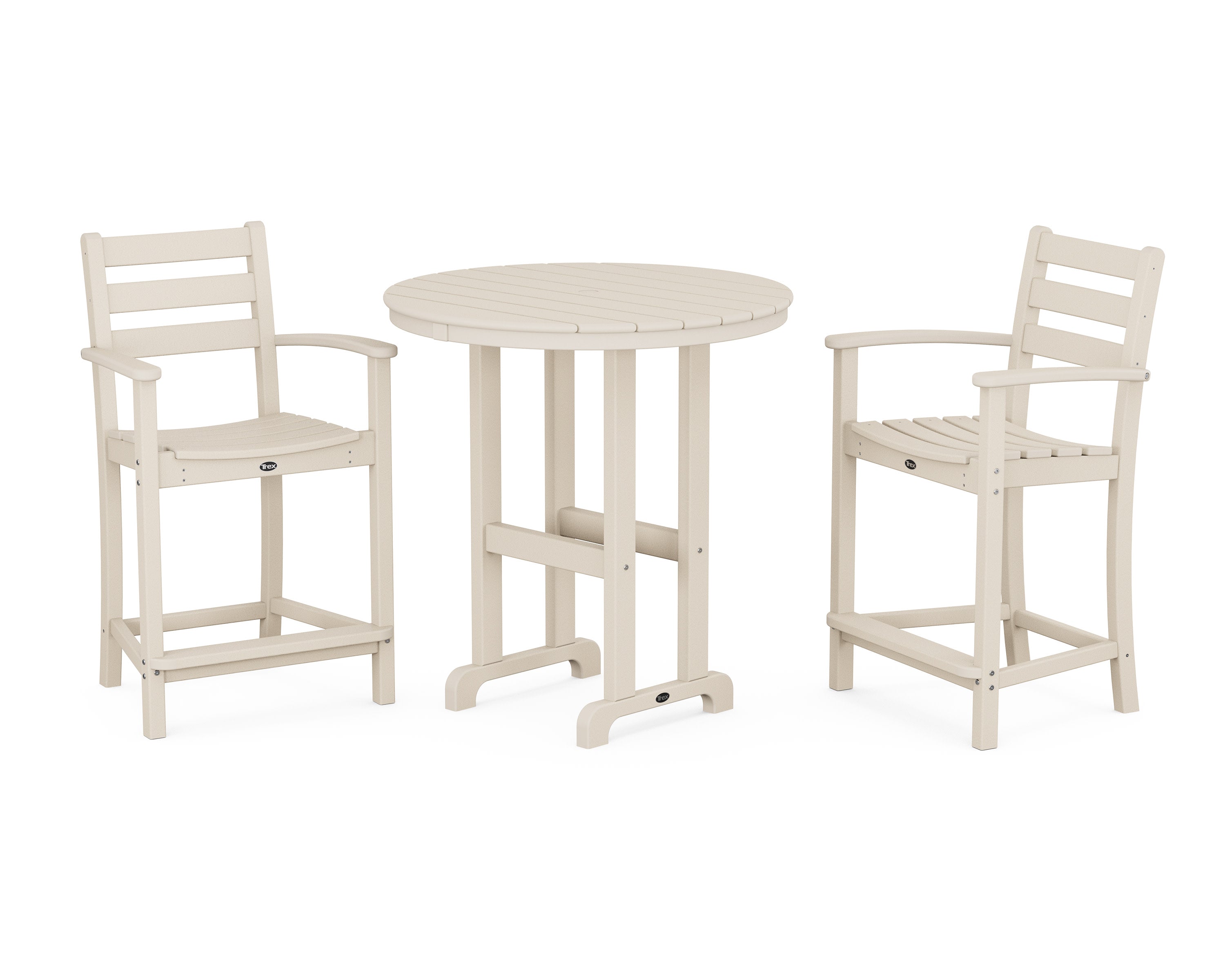 Monterey Bay 3-Piece Arm Chair Counter Set