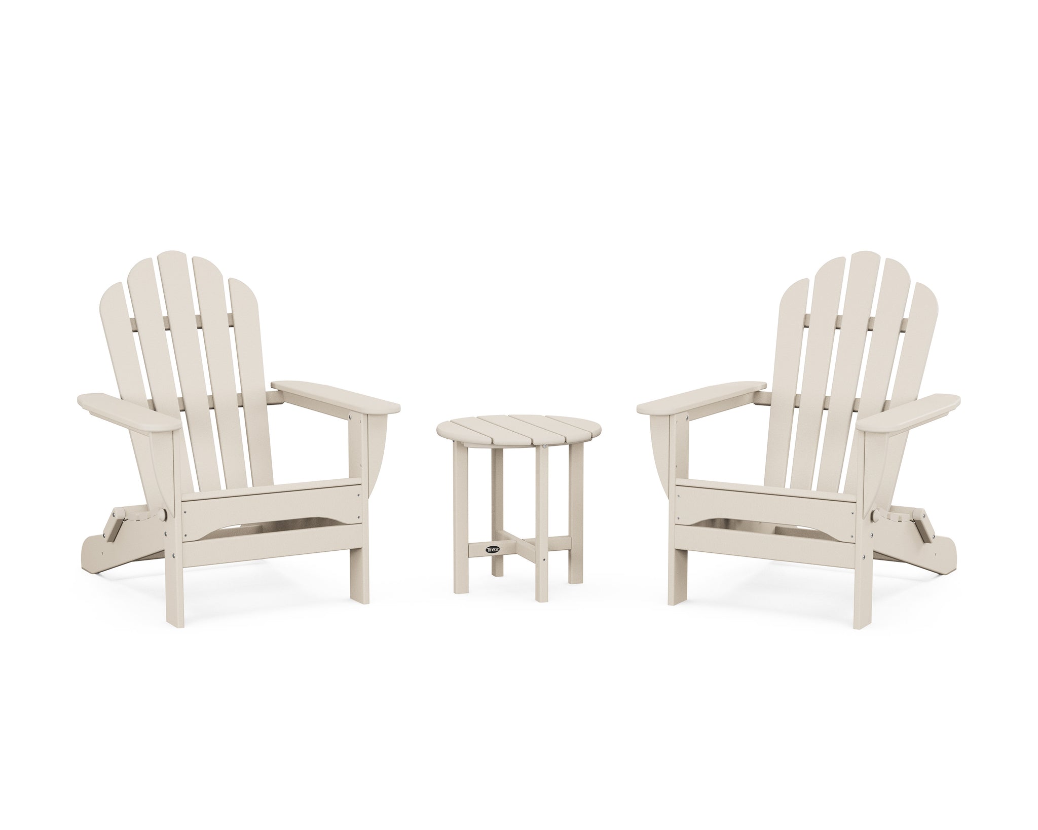 3-Piece Monterey Bay Folding Adirondack Set