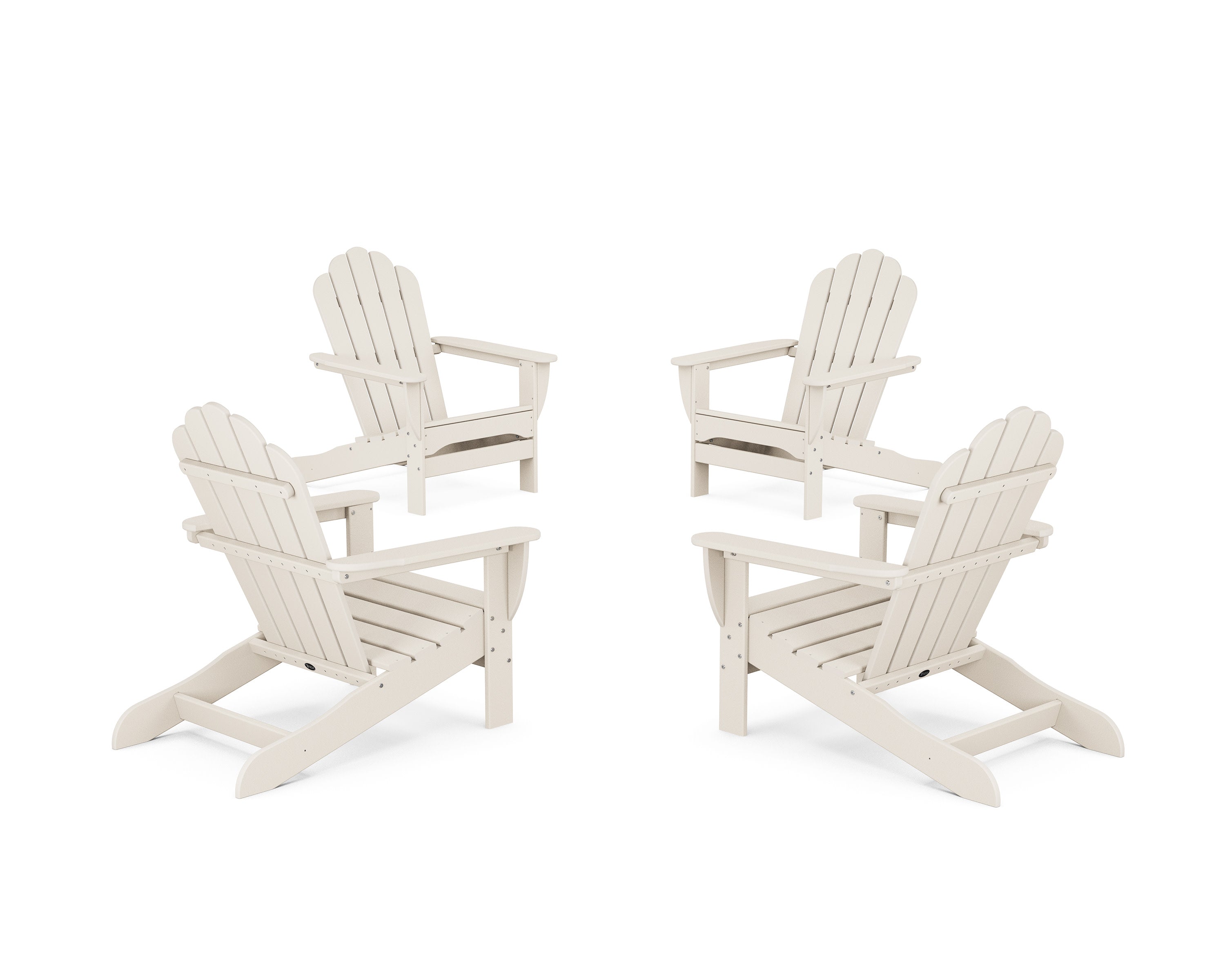 4-Piece Monterey Bay Oversized Adirondack Chair Conversation Set