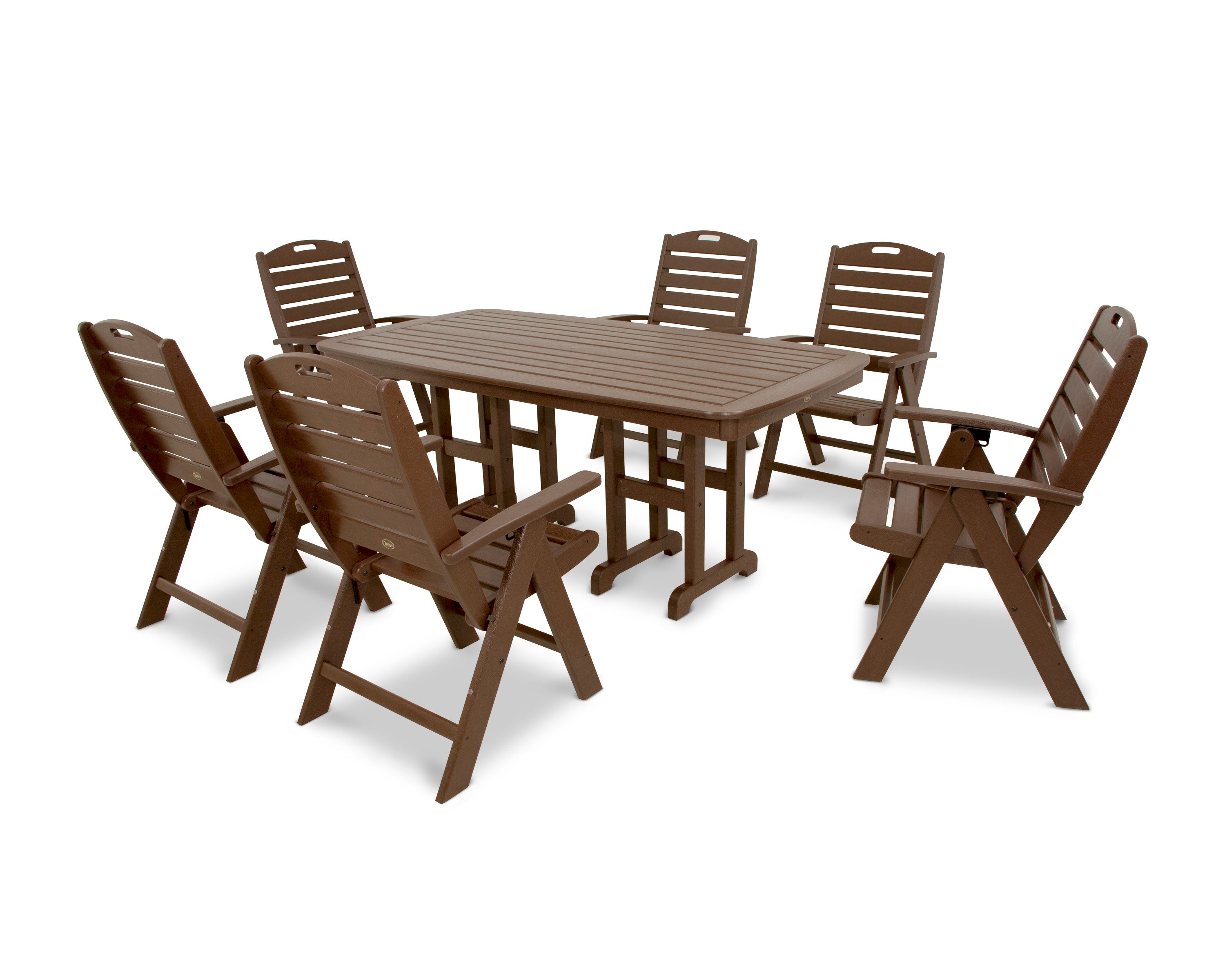 Yacht Club Highback 7-Piece Dining Set