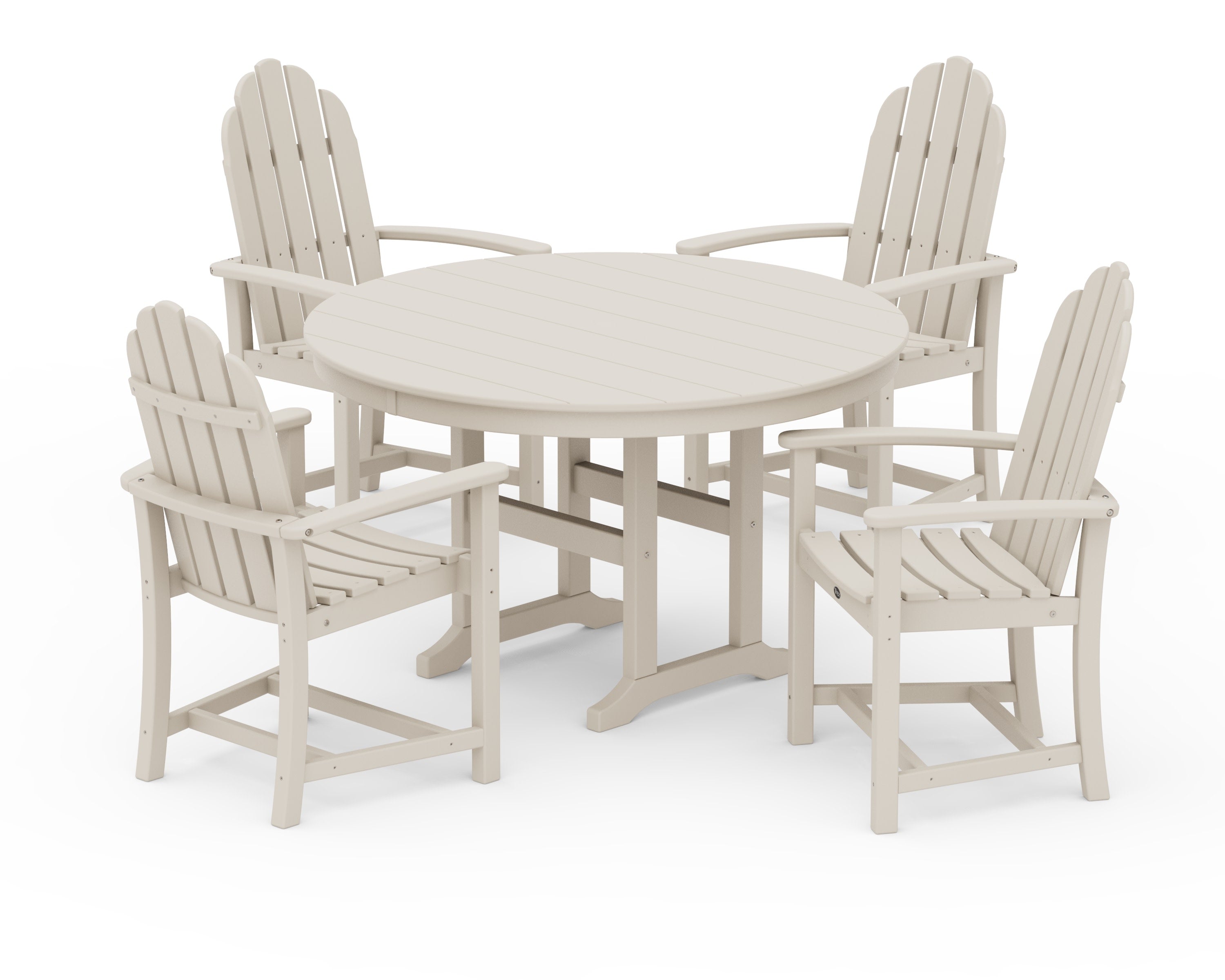 Cape Cod 5-Piece Round Dining Set