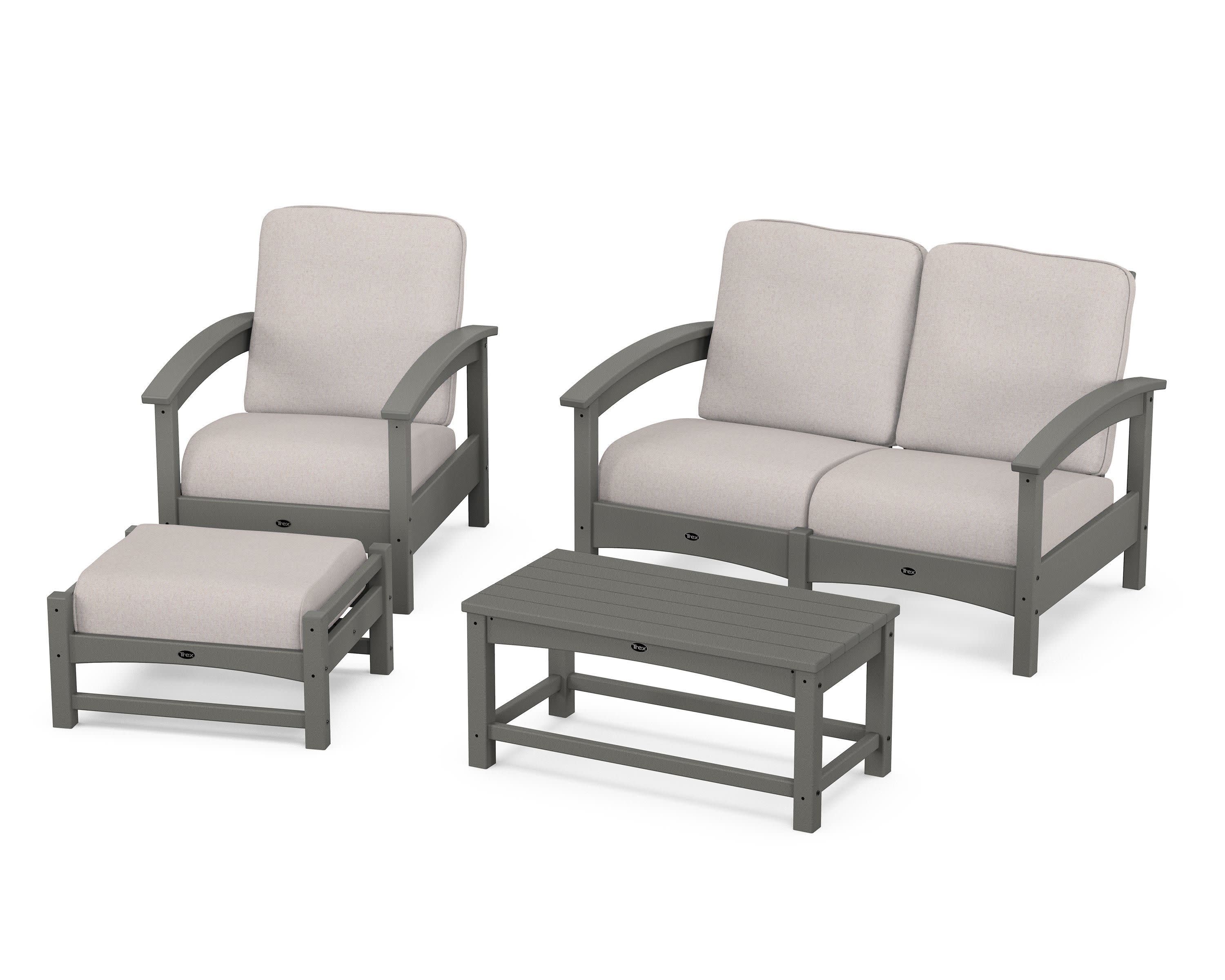 Rockport 4-Piece Deep Seating Conversation Group