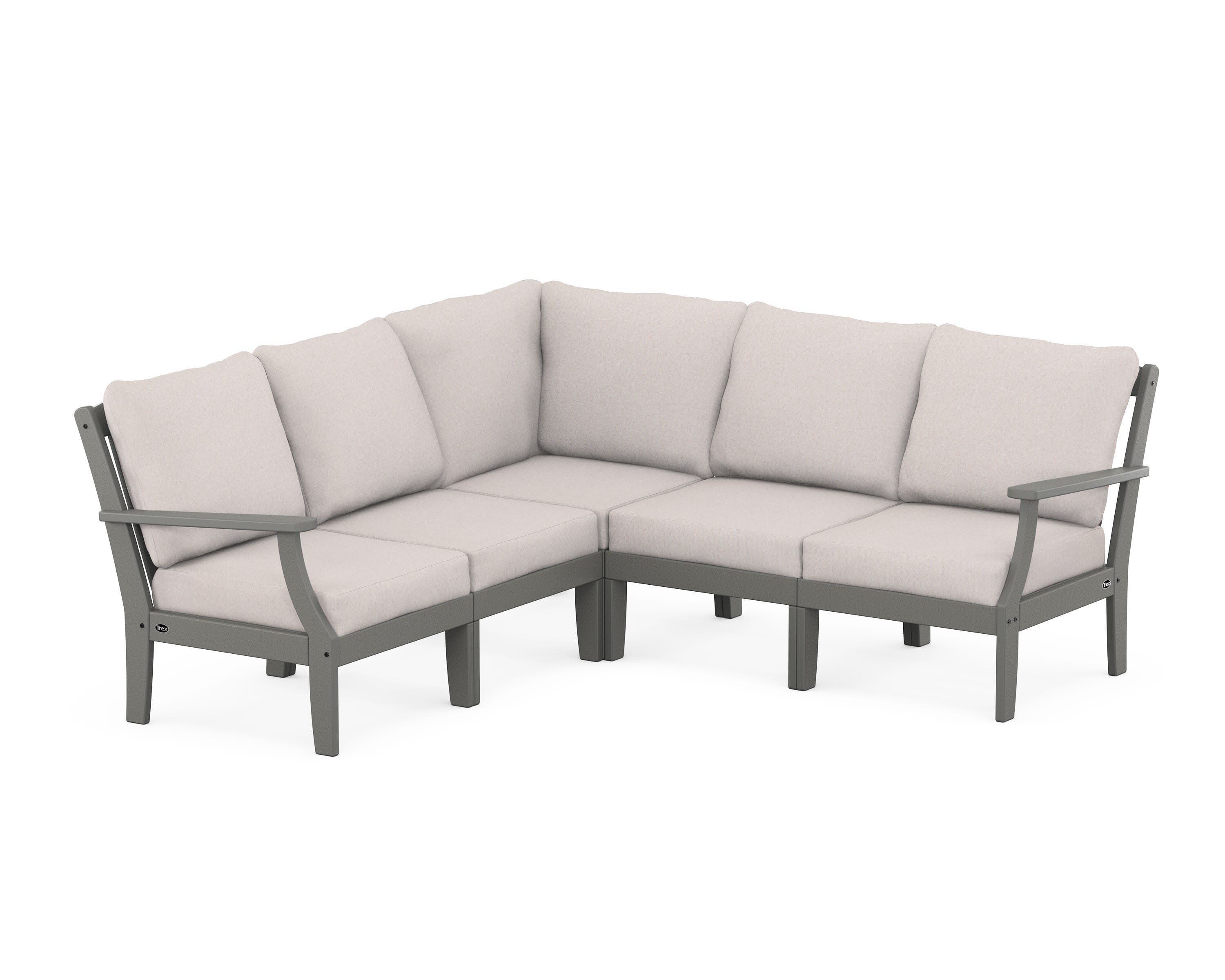 Yacht Club Modular 5-Piece Deep Seating Set