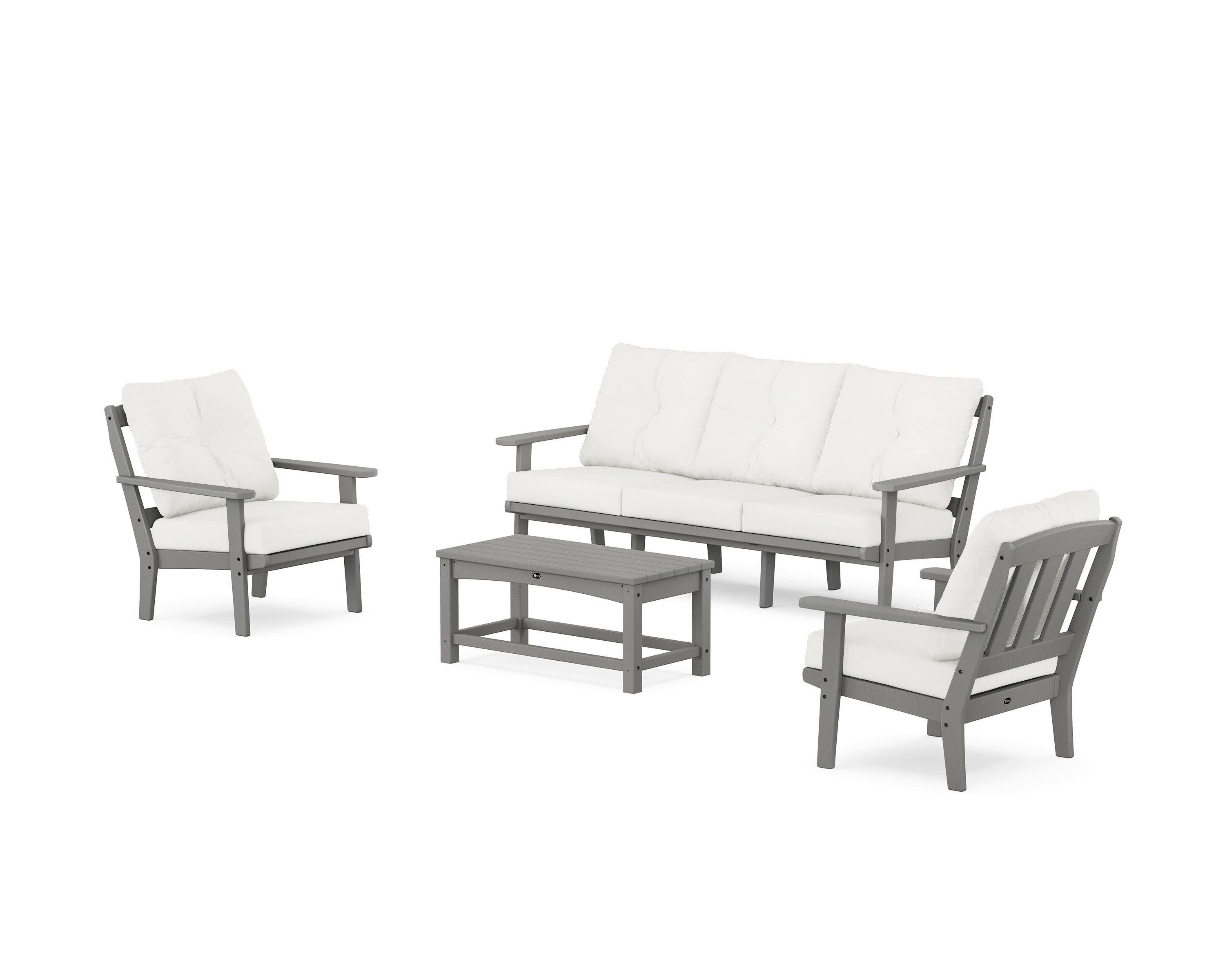 Cape Cod 4-Piece Deep Seating Set with Sofa