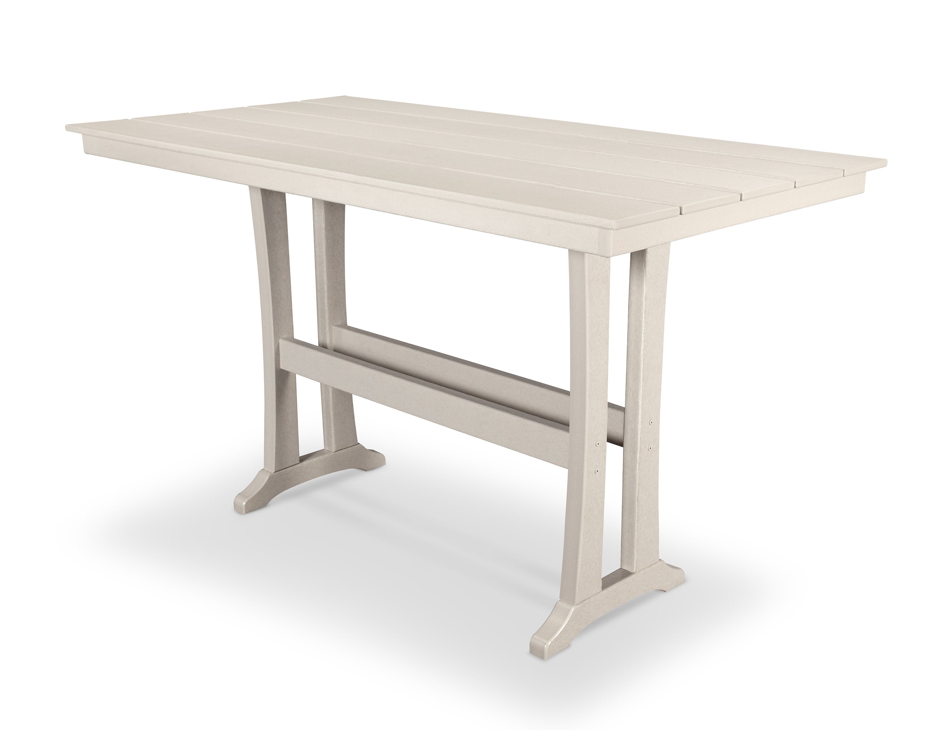 Farmhouse Trestle 37" x 72" Bar Table