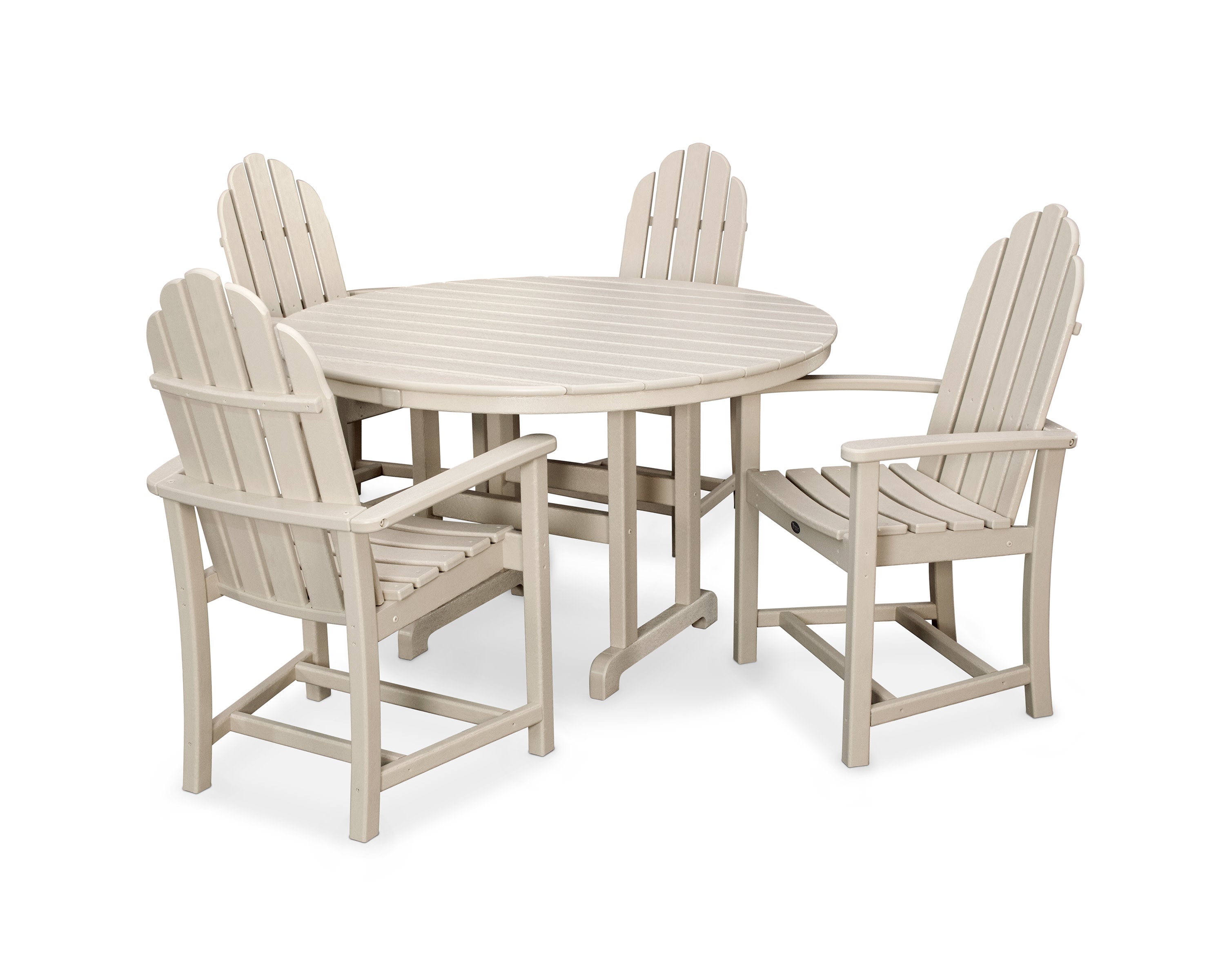Cape Cod 5-Piece Round Dining Set