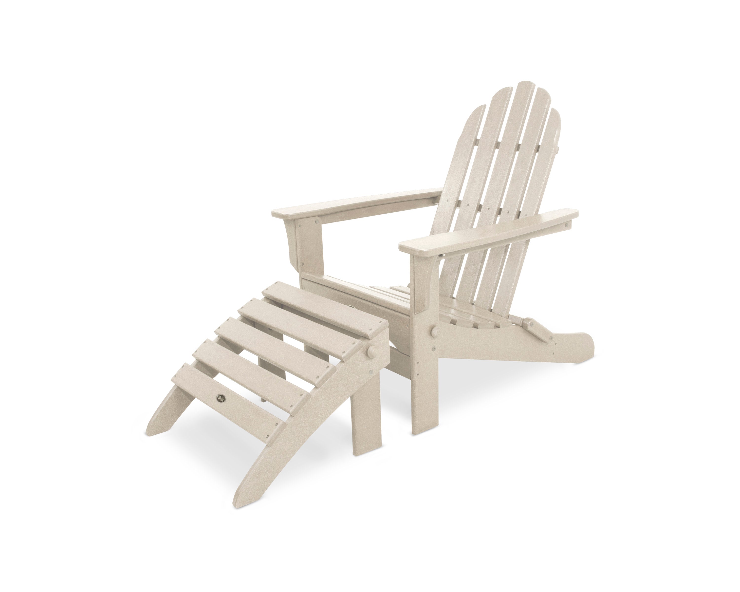 Cape Cod 2-Piece Folding Adirondack Seating Set