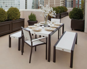 Modern Clean Dining Set Trex