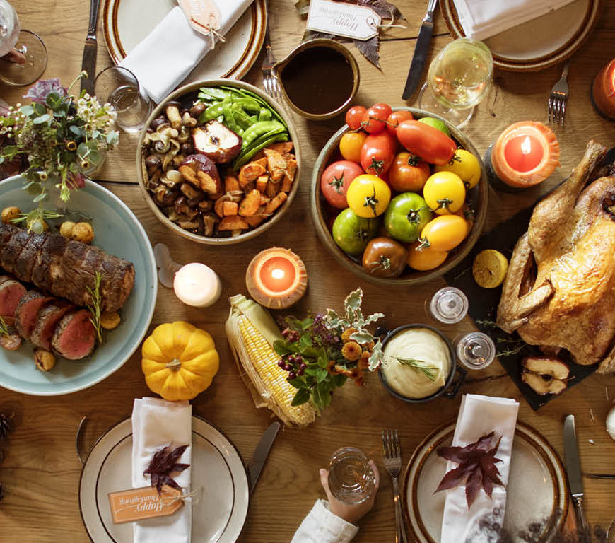 Thanksgiving Table Setting