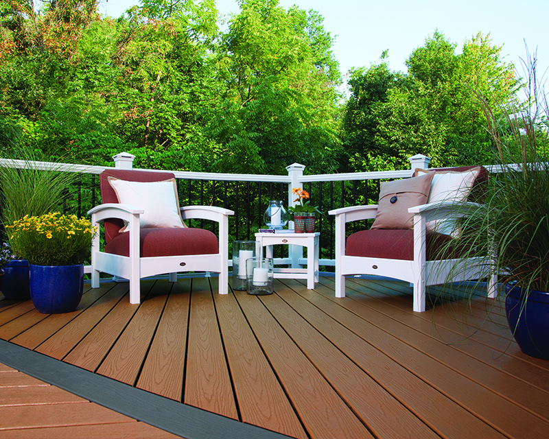 Deck Layout Ideas Trex Furniture - How To Arrange Furniture On Your Deck