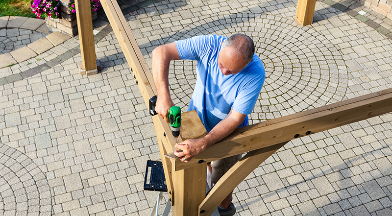 Building a Pergola