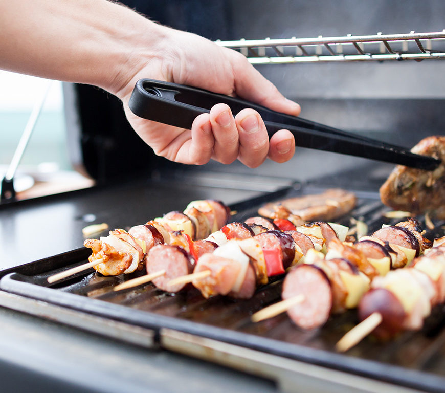 Grilling Food