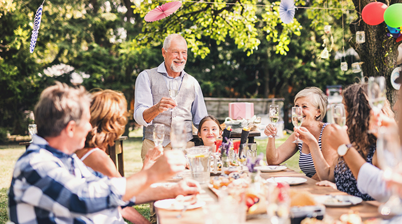 Family Backyard Party