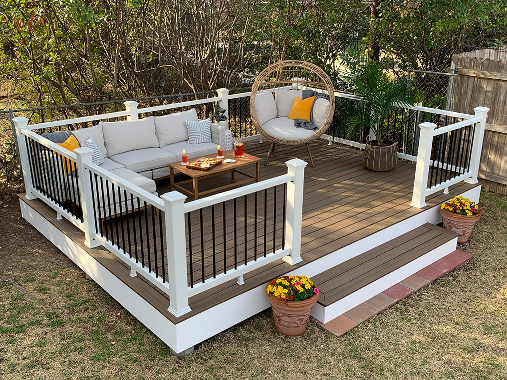 outdoor wooden decks