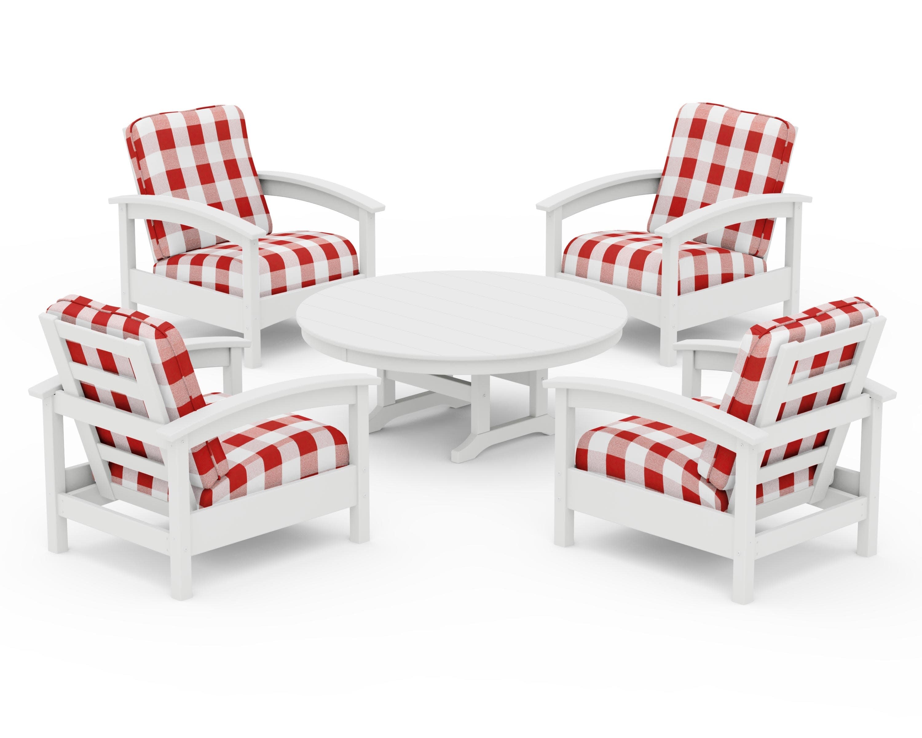 Rockport 5-Piece Deep Seating Set - Thumbnail 5