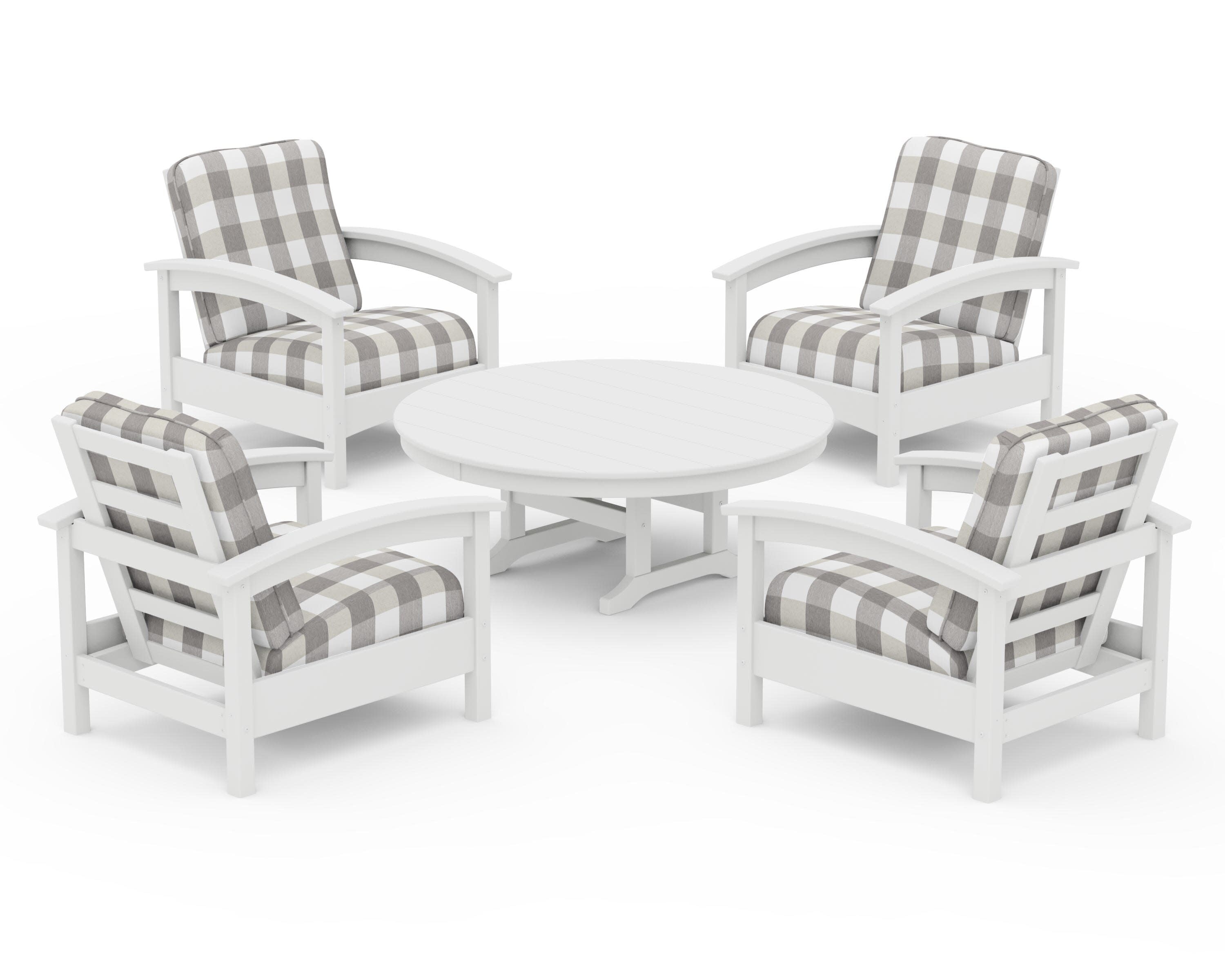 Rockport 5-Piece Deep Seating Set - Thumbnail 4
