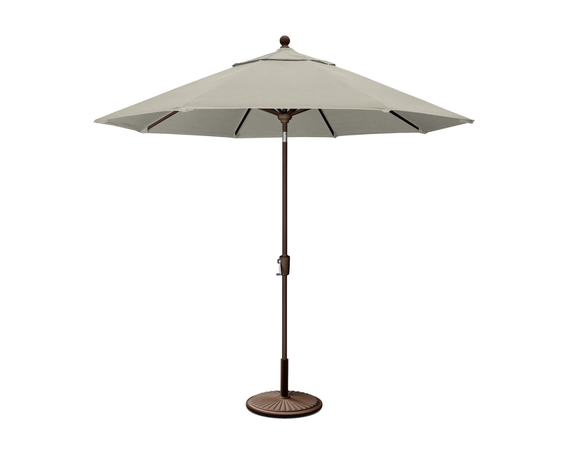 living accents 9 ft tiltable brown market patio umbrella for Outdoor Shade, Coffee ready for assembly. Living Accents 9 ft. Tiltable