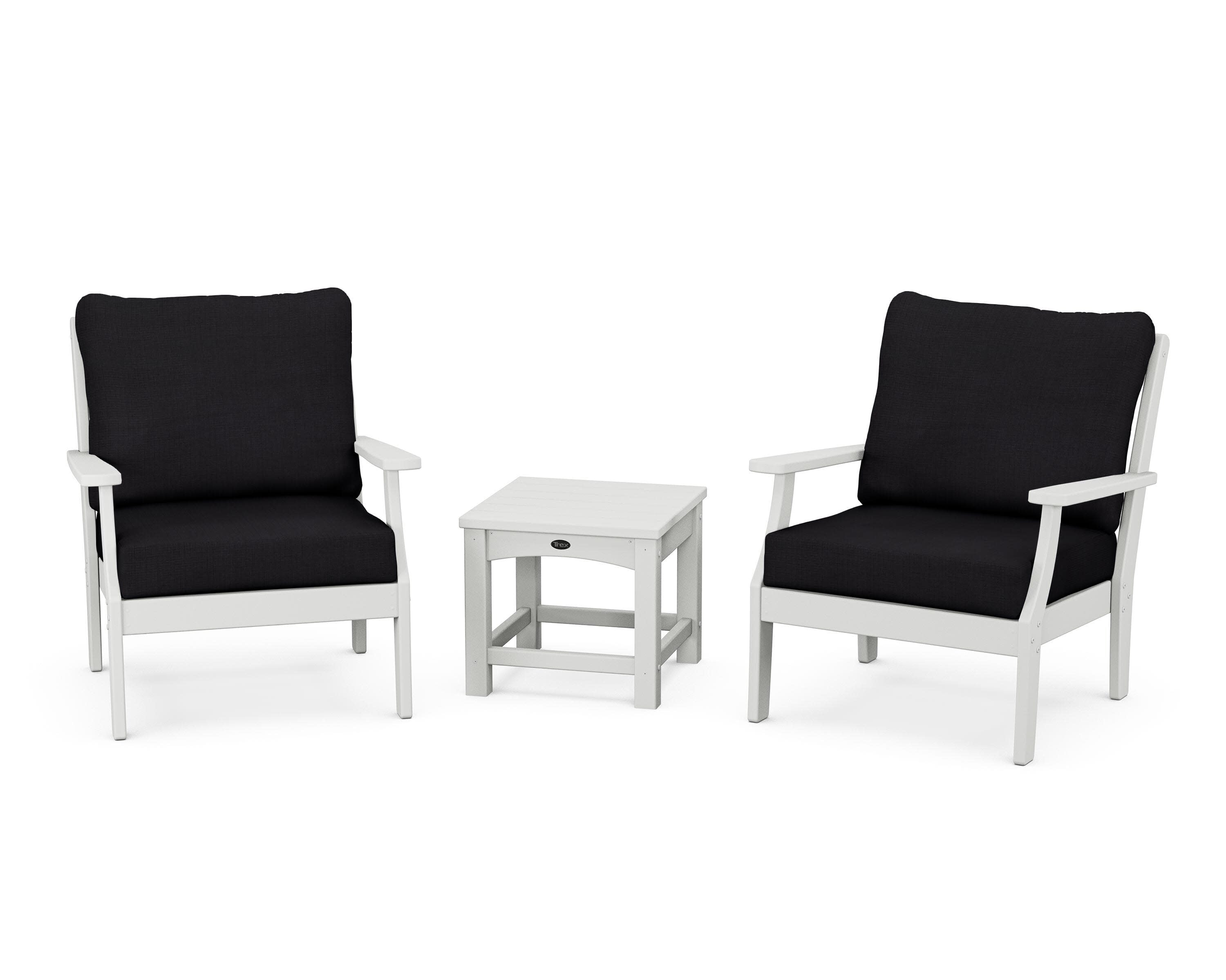 Yacht Club 3-Piece Deep Seating Set