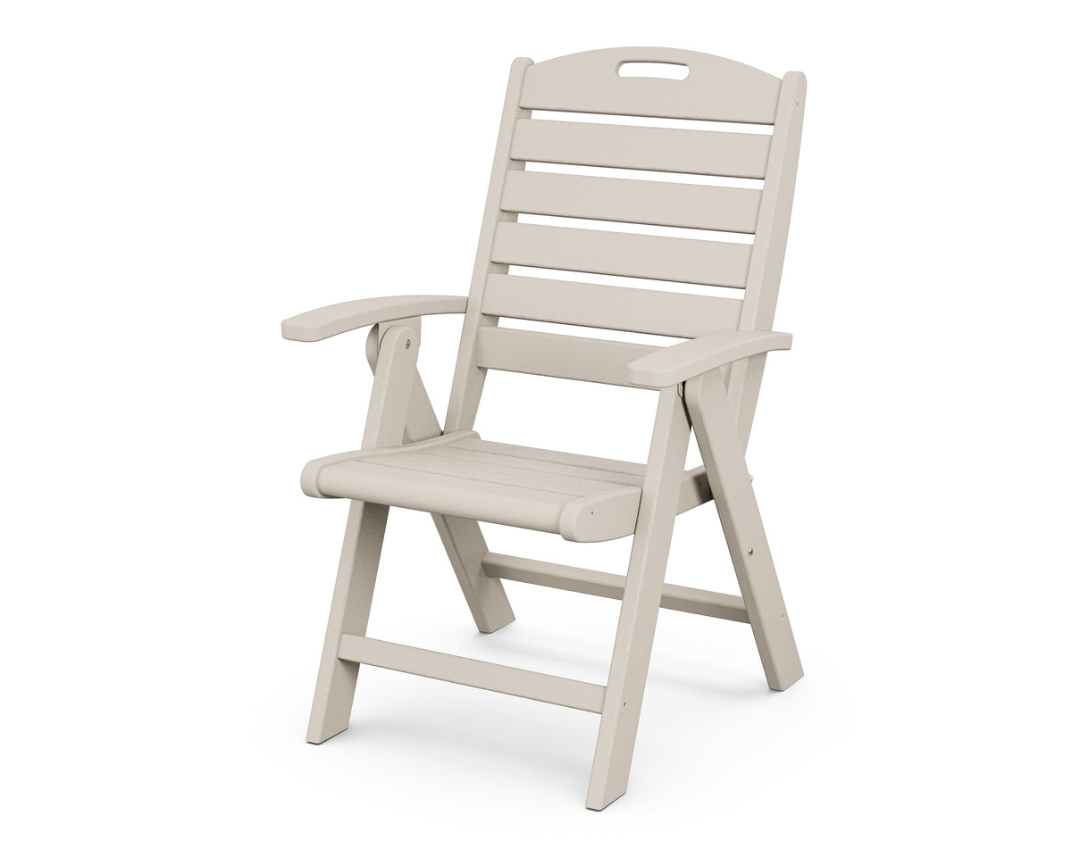 High Back Folding Deck Chairs Otryad Grey Metal Folding Lawn Chair
