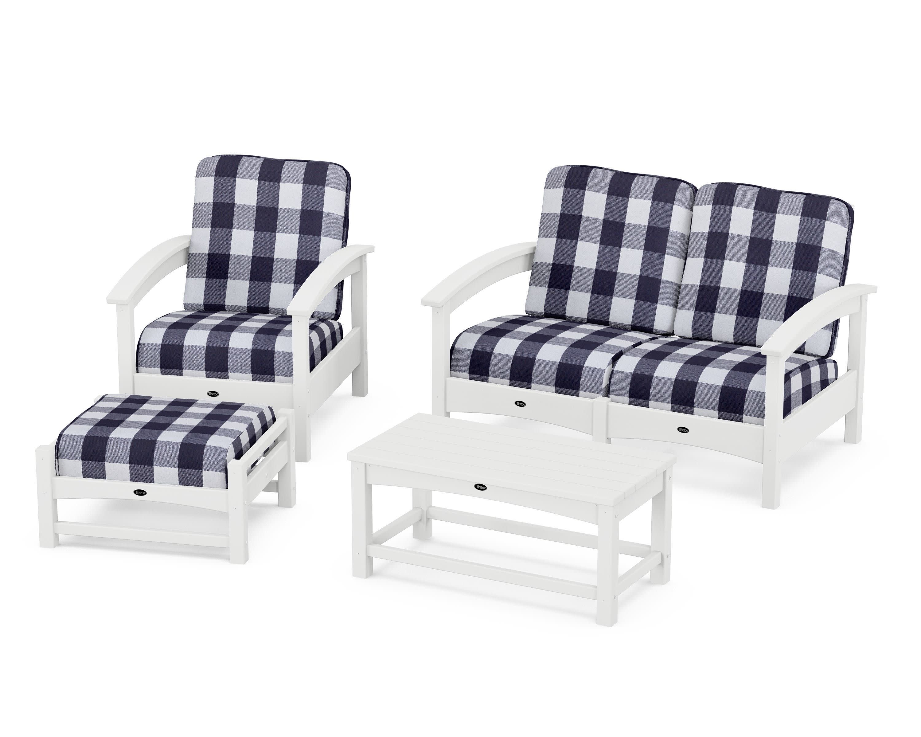 Rockport 4-Piece Deep Seating Conversation Group