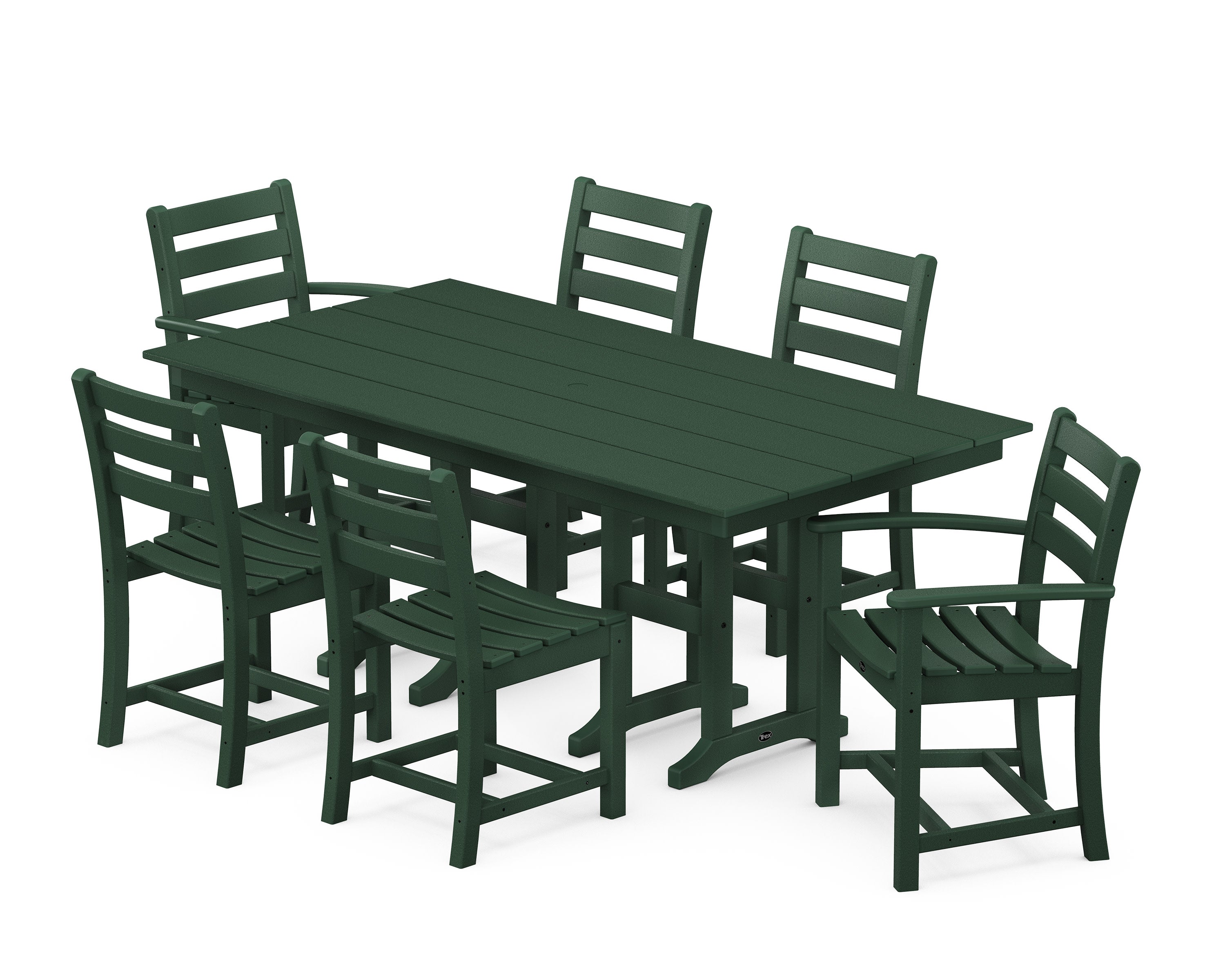 Monterey Bay 7-Piece Farmhouse Dining Set
