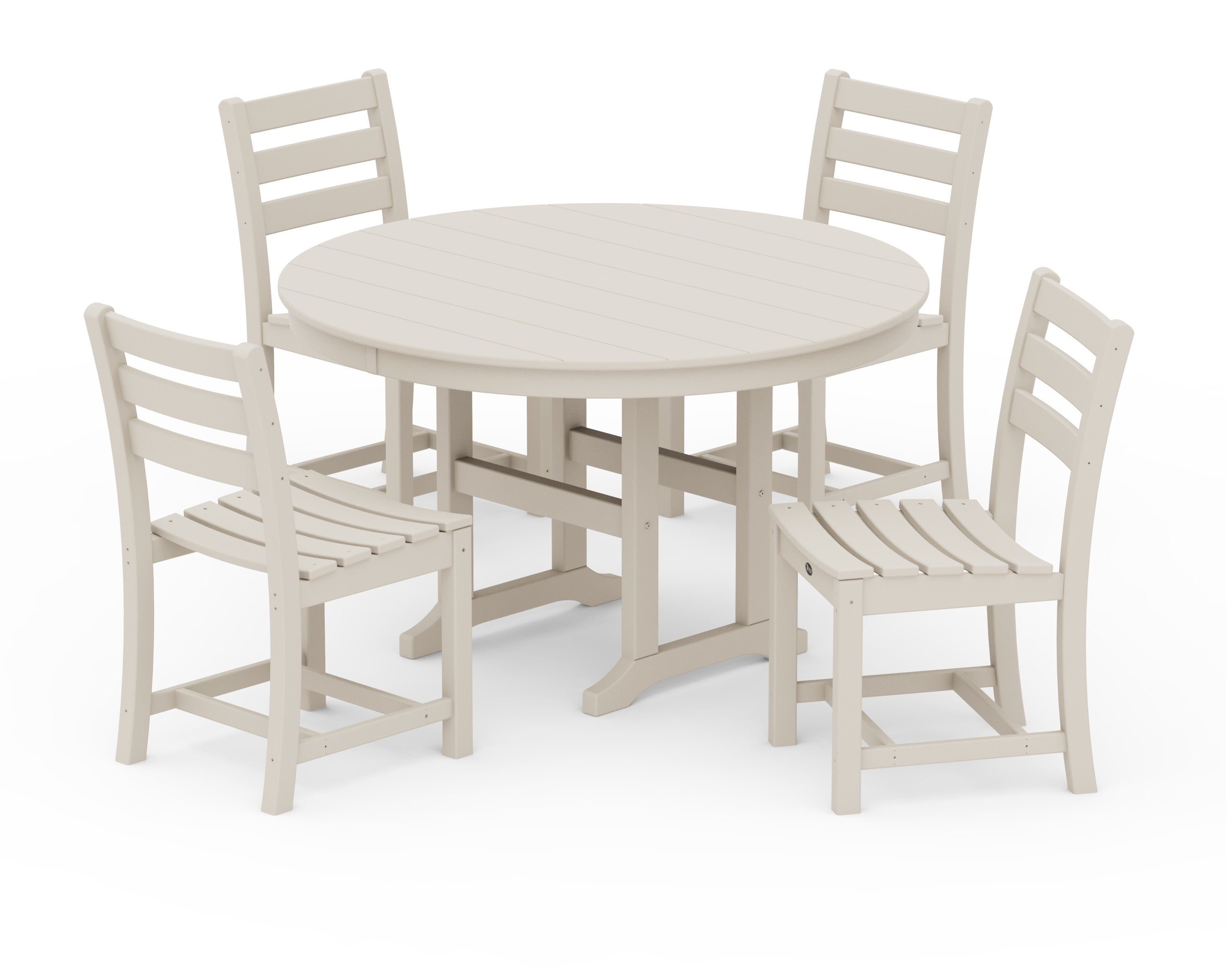 Monterey Bay 5-Piece Round Side Chair Dining Set
