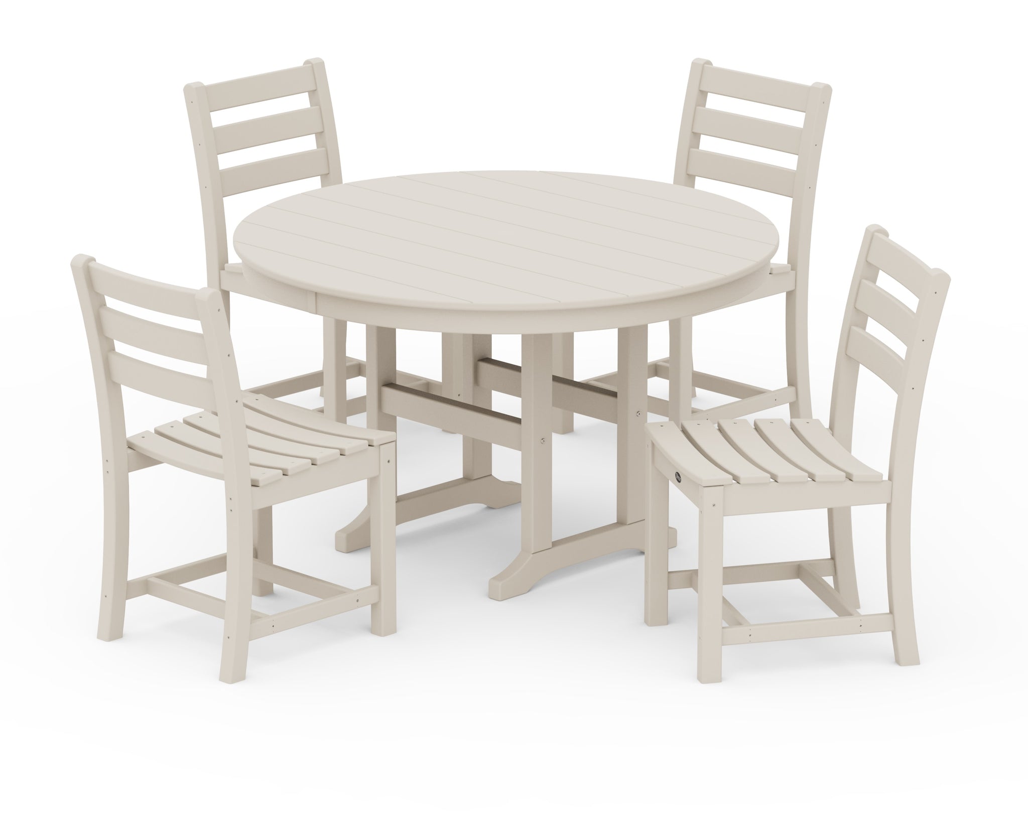 Monterey Bay 5-Piece Round Side Chair Dining Set