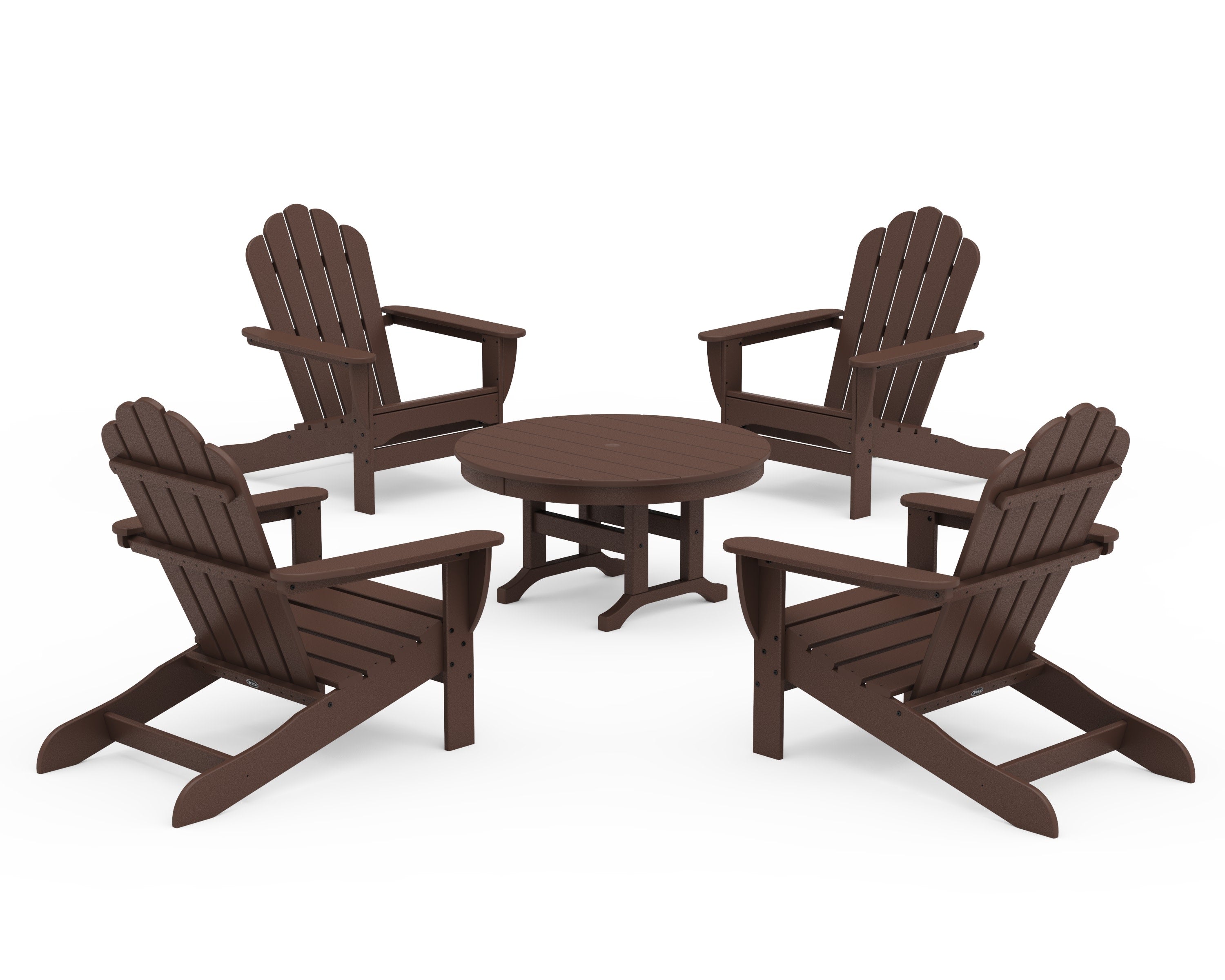 5-Piece Monterey Bay Oversized Adirondack Chair Conversation Group