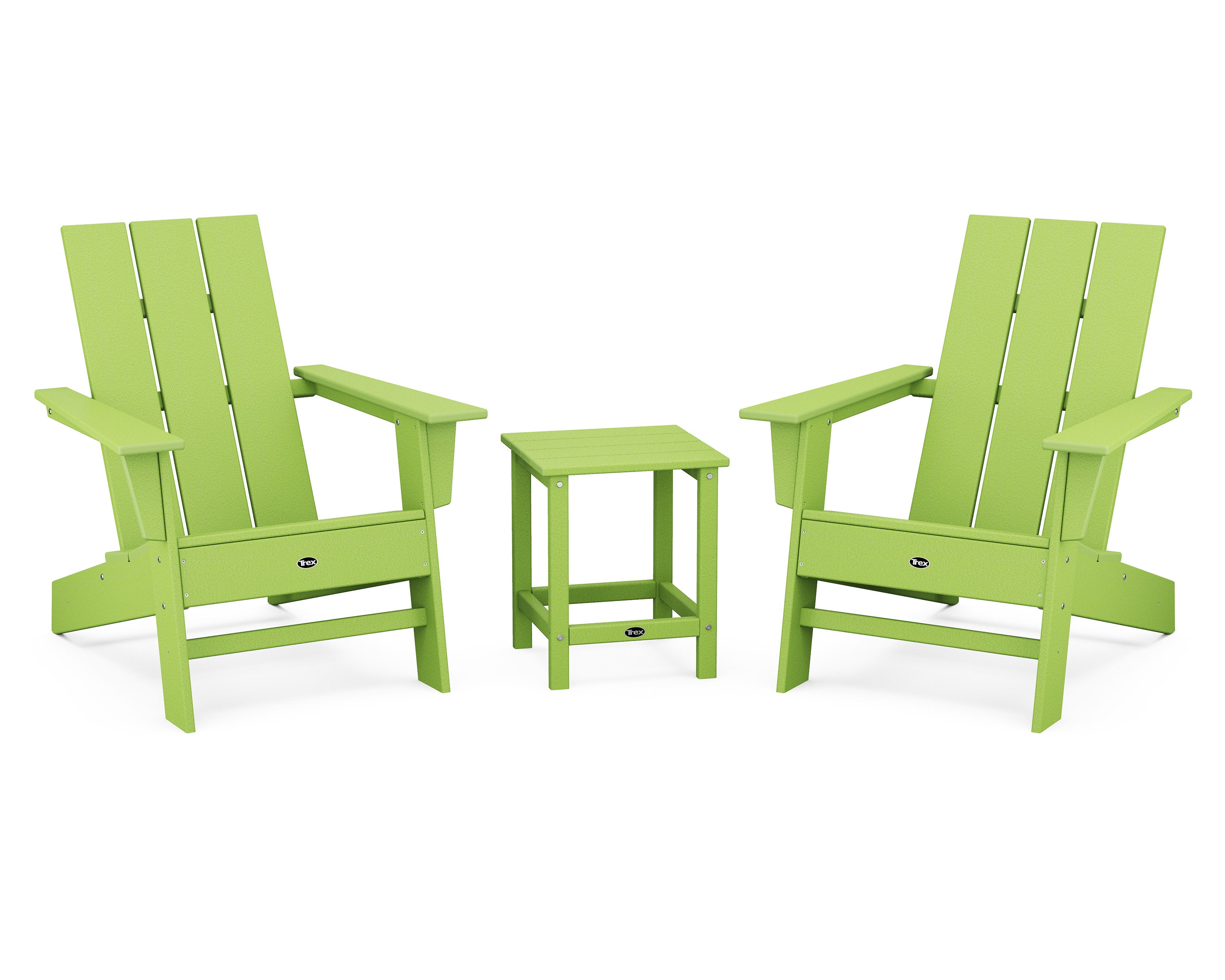Eastport 3-Piece Modern Adirondack Set