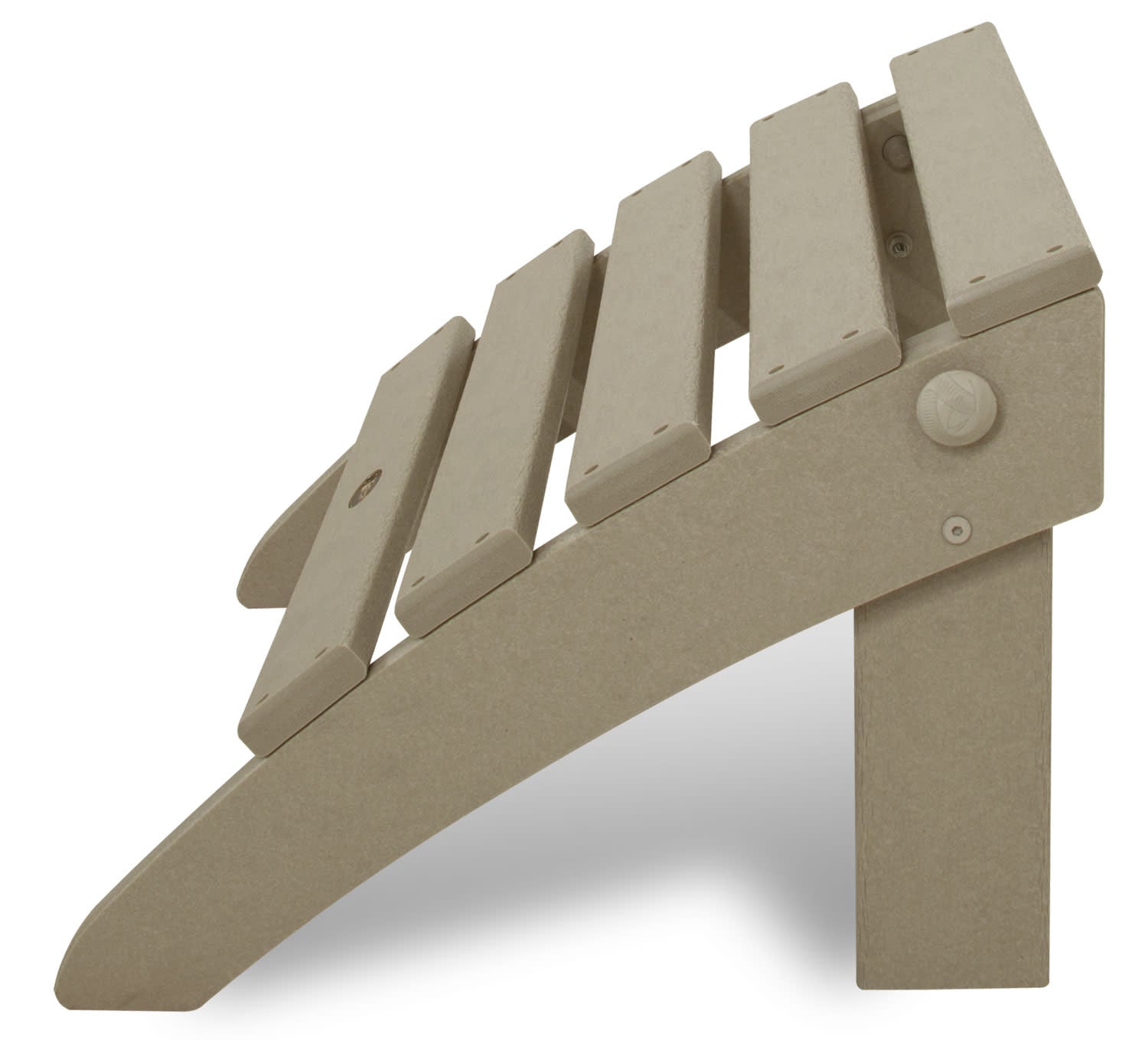 Cape Cod Folding Adirondack Set with Ottomans - Thumbnail 4