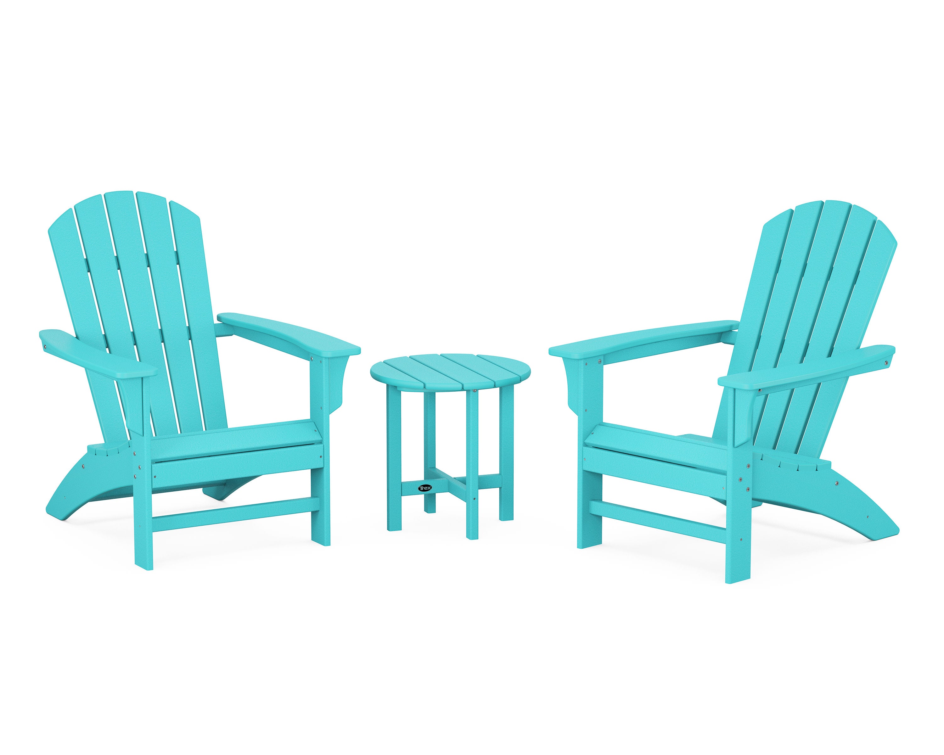 Yacht Club 3-Piece Adirondack Set