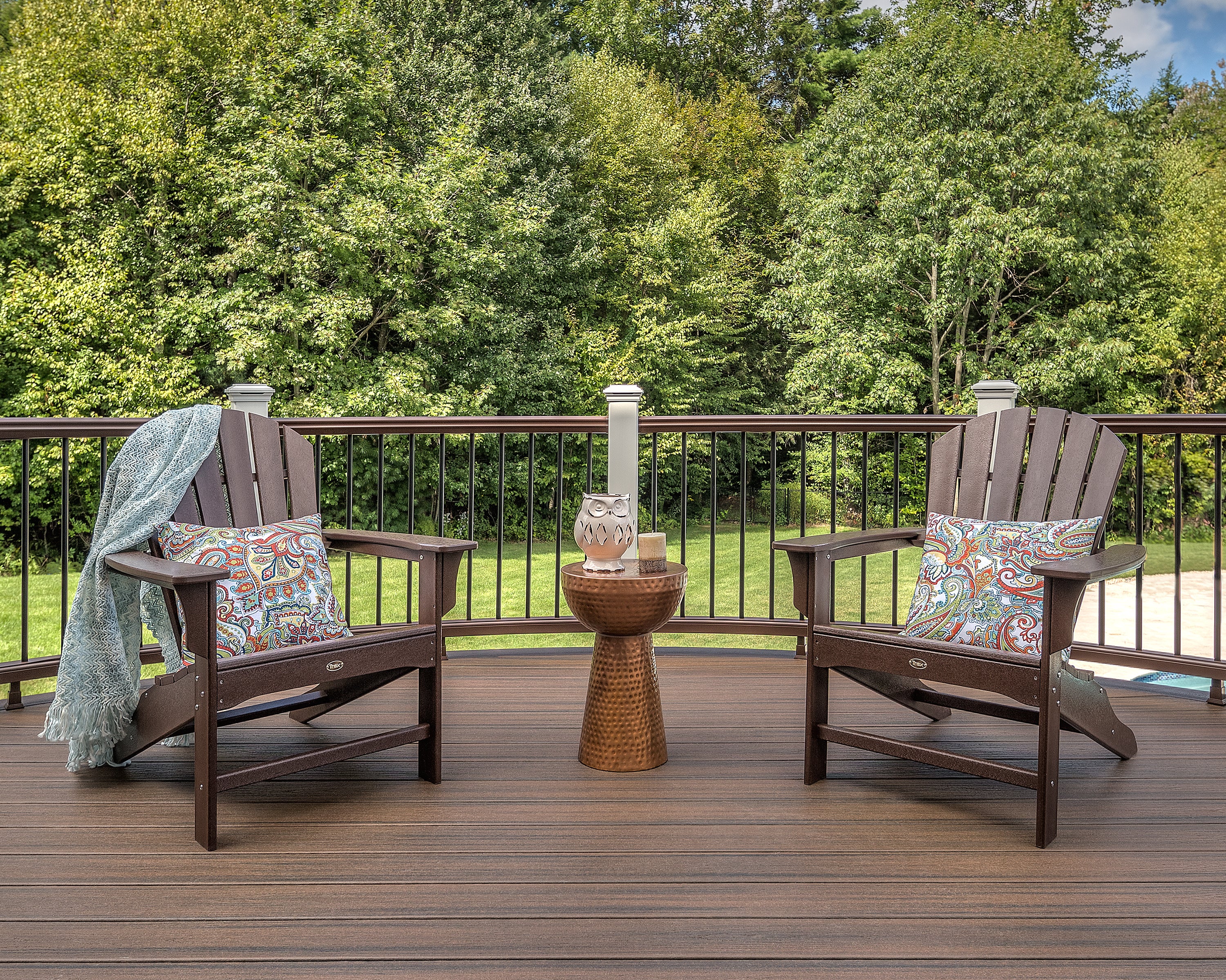 雪のchair Yacht Club Shellback Adirondack Chair