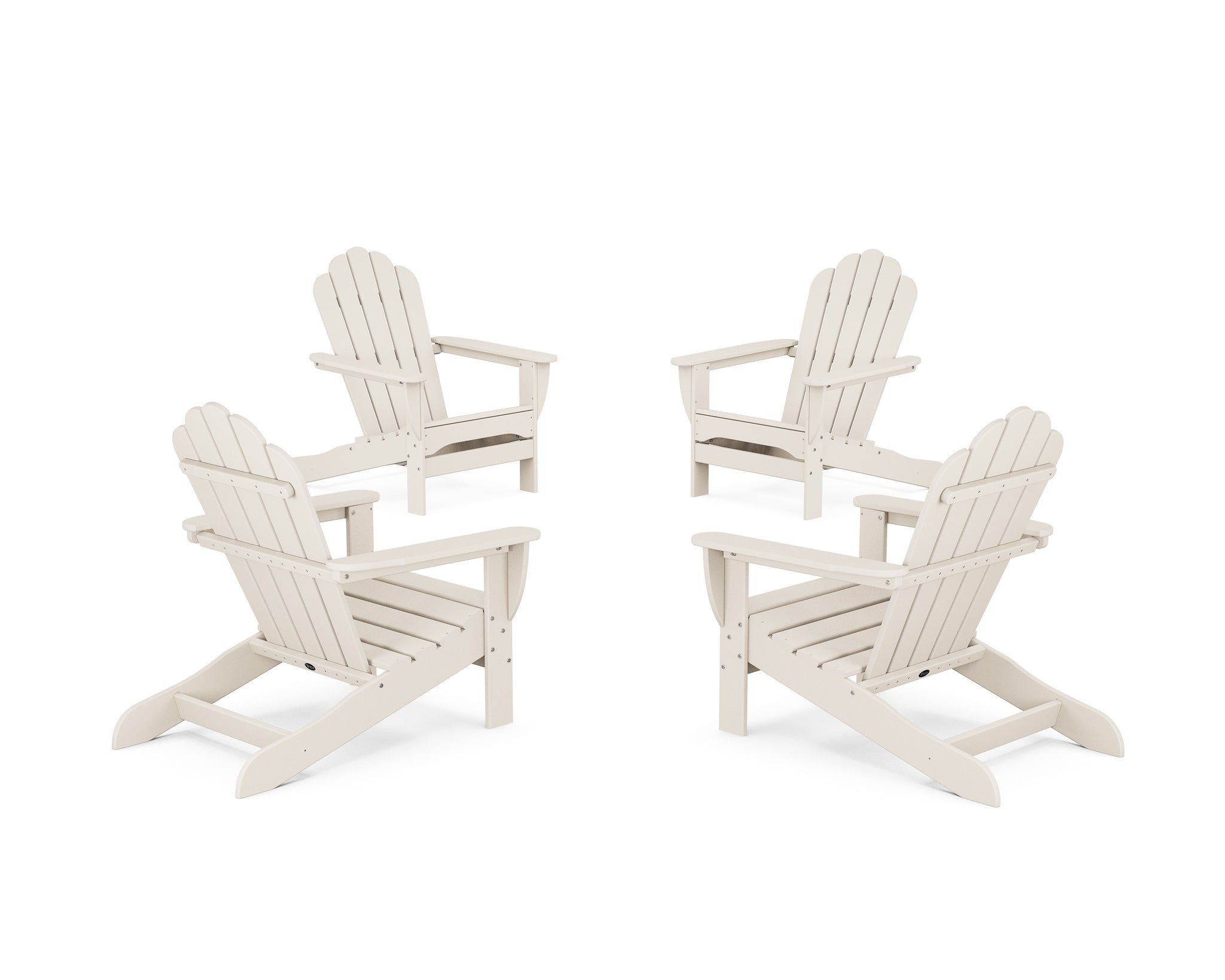4-Piece Monterey Bay Oversized Adirondack Chair Conversation Set