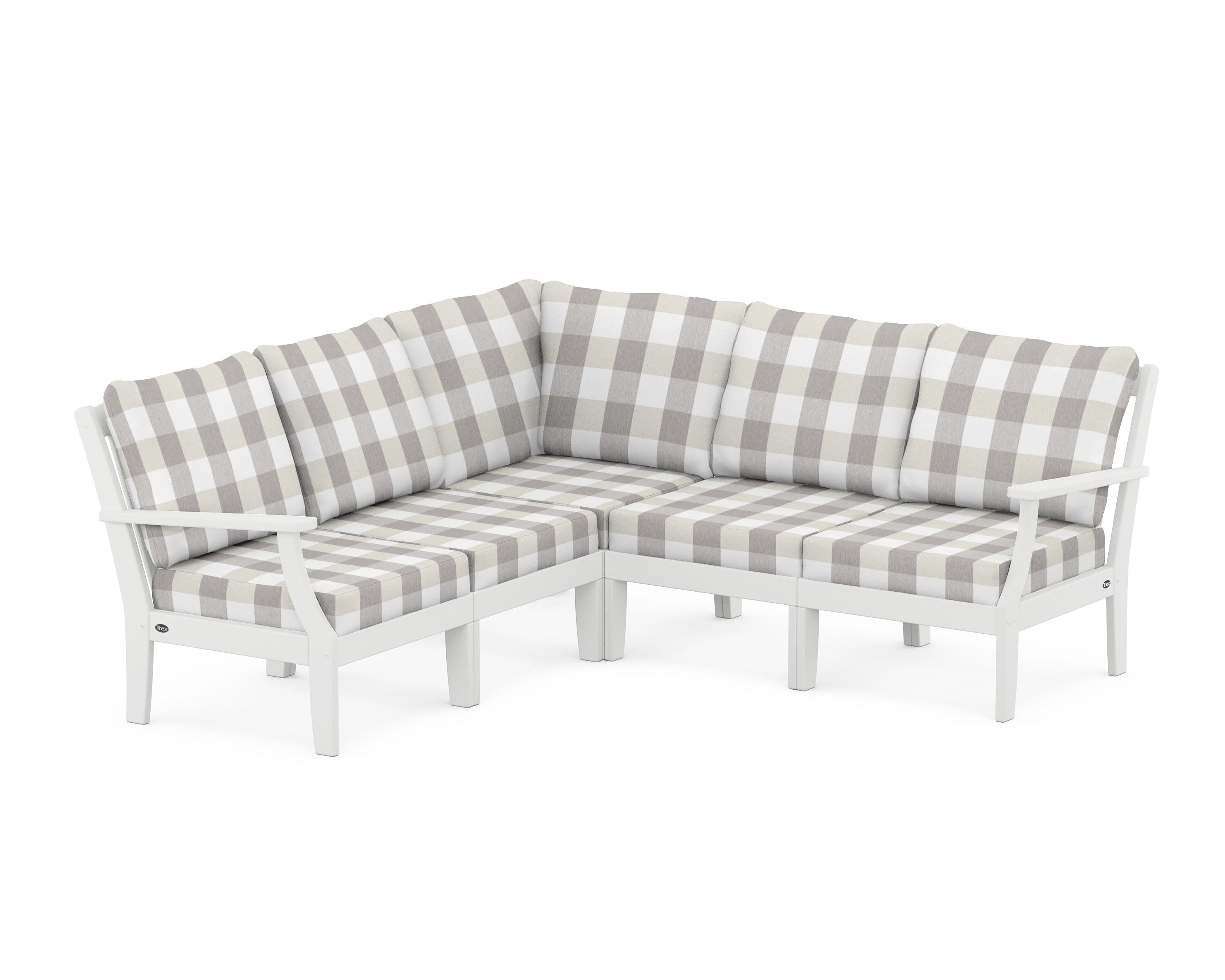 Yacht Club Modular 4-Piece Deep Seating Set - Thumbnail 3