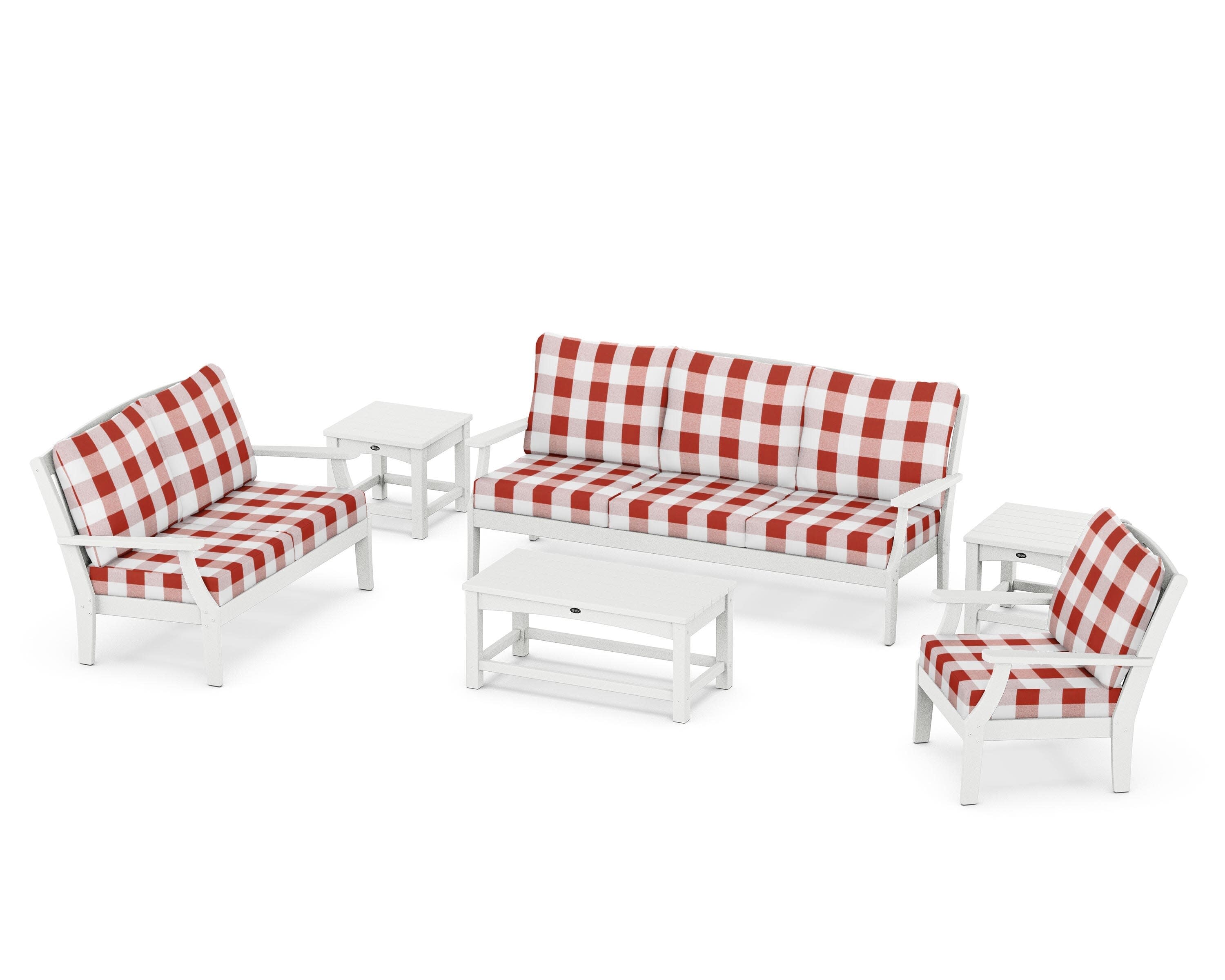 Yacht Club 4-Piece Deep Seating Chair Set - Thumbnail 5