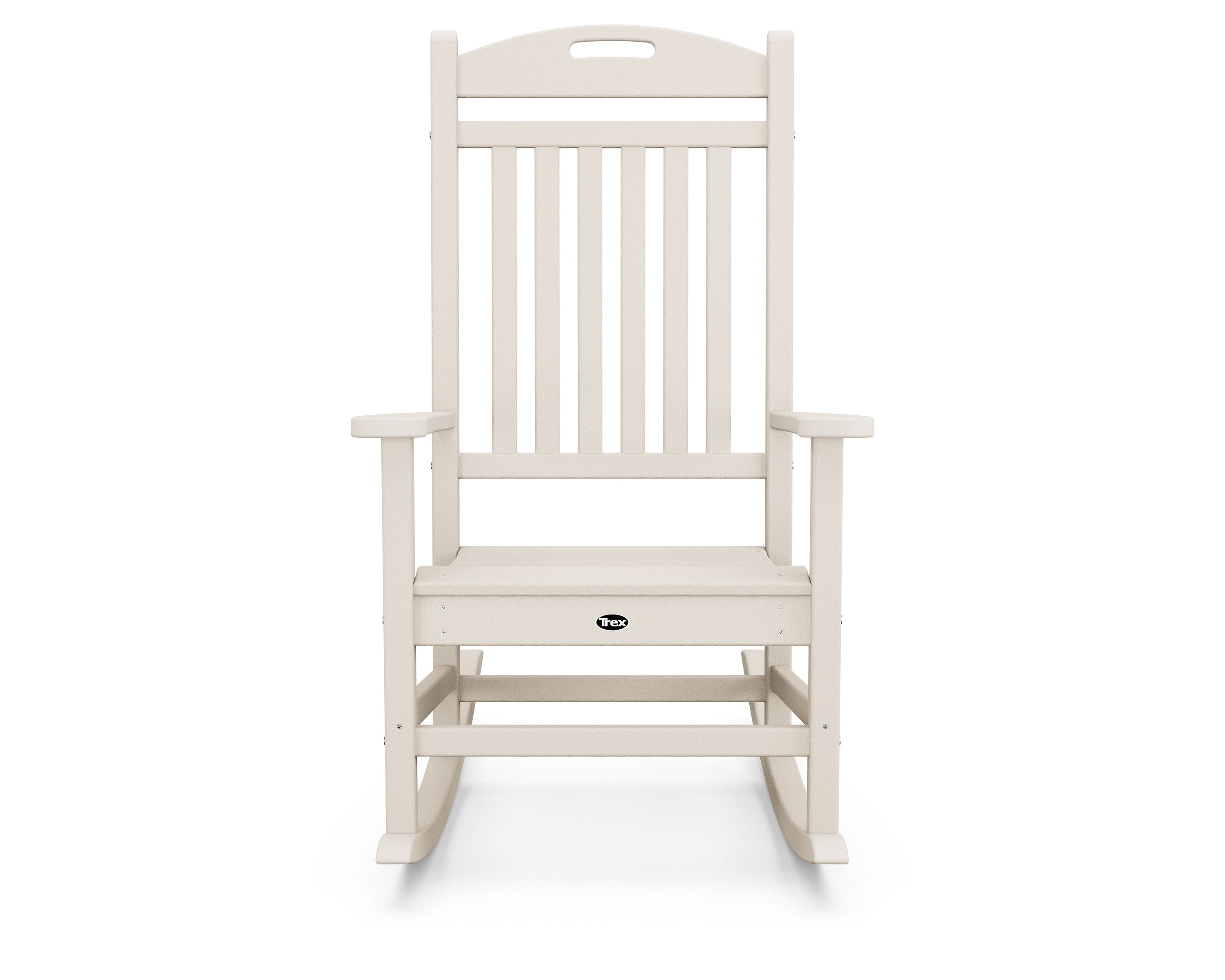 Trex Outdoor Furniture Yacht Club Rocking Chair Set, Stepping Stone - Thumbnail 2