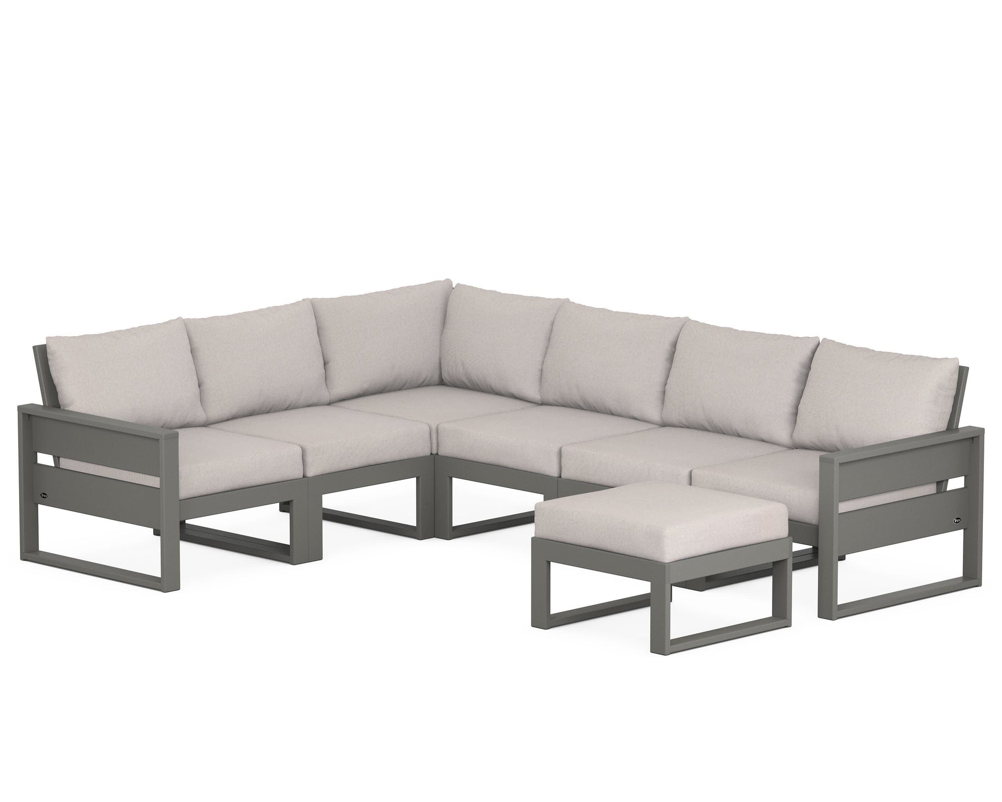 Eastport 6-Piece Sectional with Ottoman