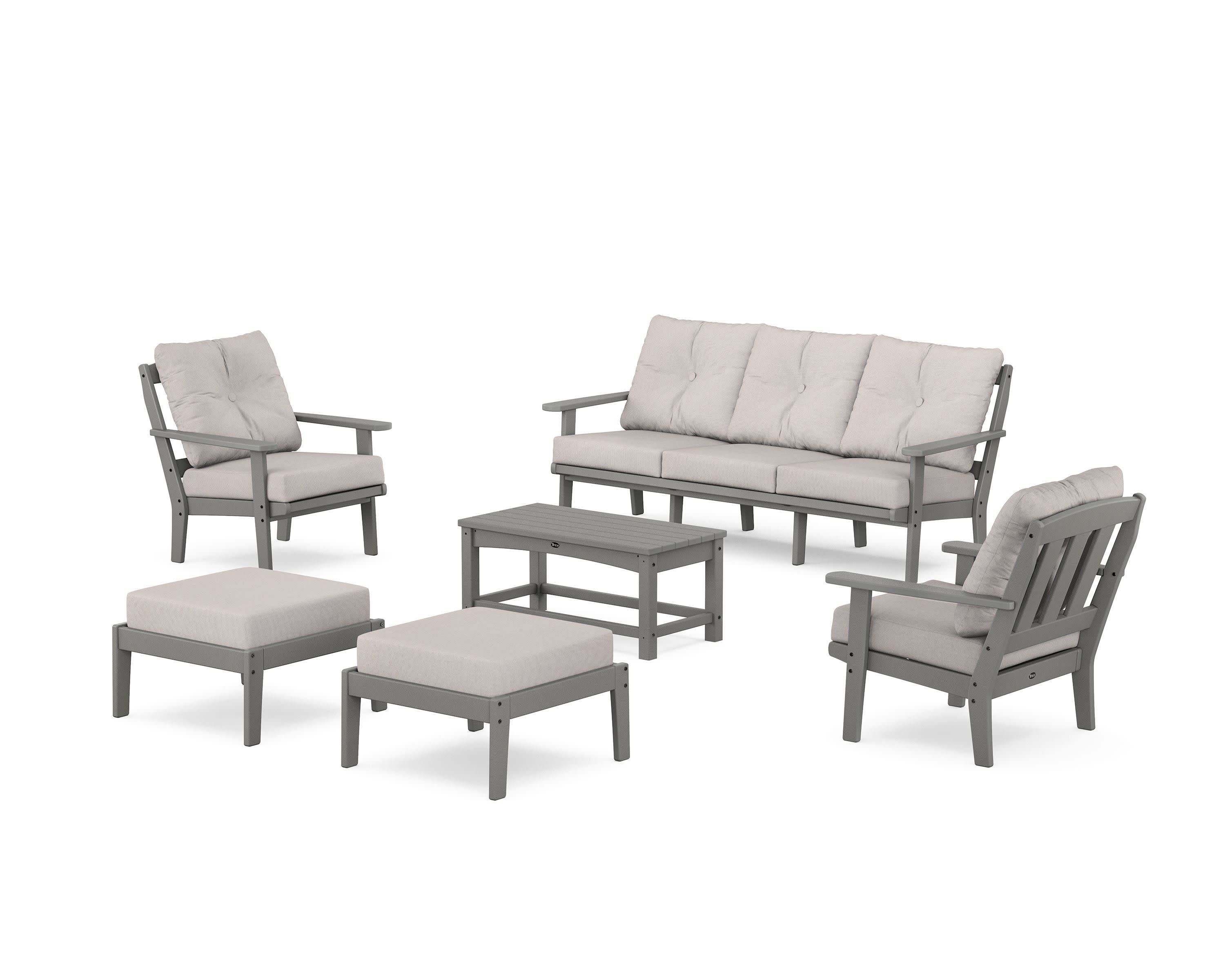 Cape Cod 6-Piece Lounge Sofa Set