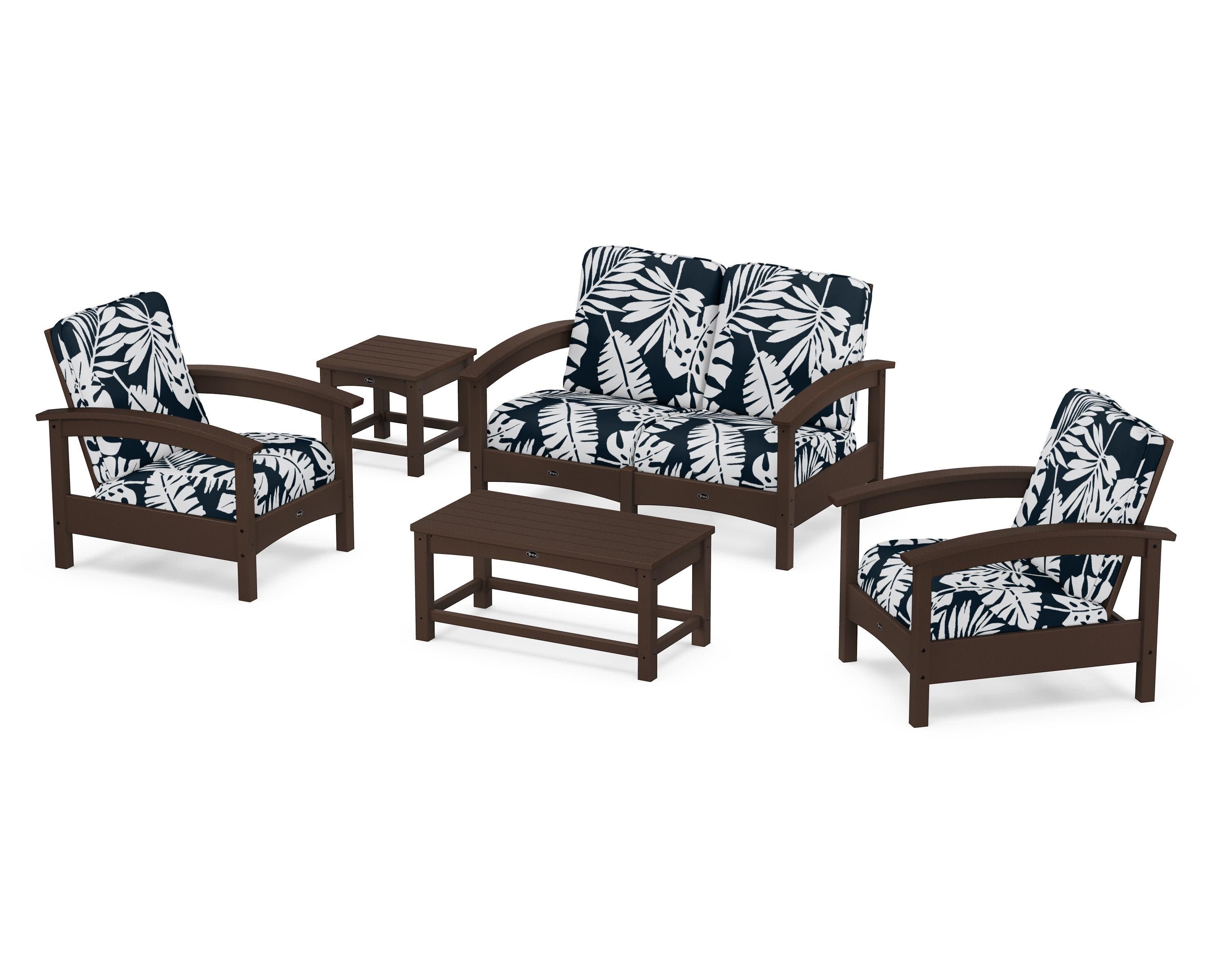 Trex Outdoor Furniture Rockport Club Conversation Set - Thumbnail 5