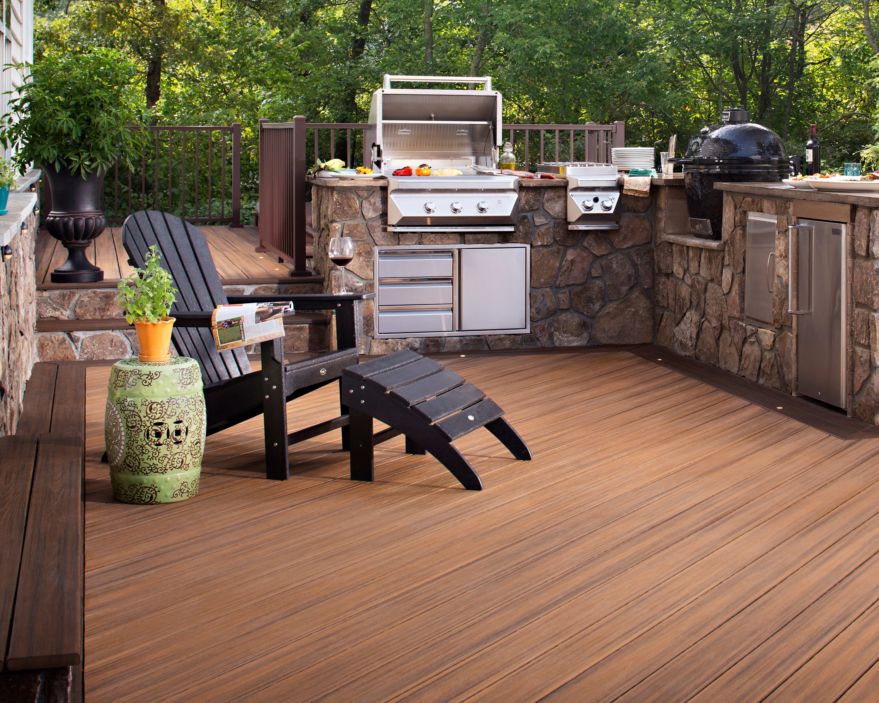 Trex Outdoor Furniture Yacht Club Shellback Adirondack - Thumbnail 5