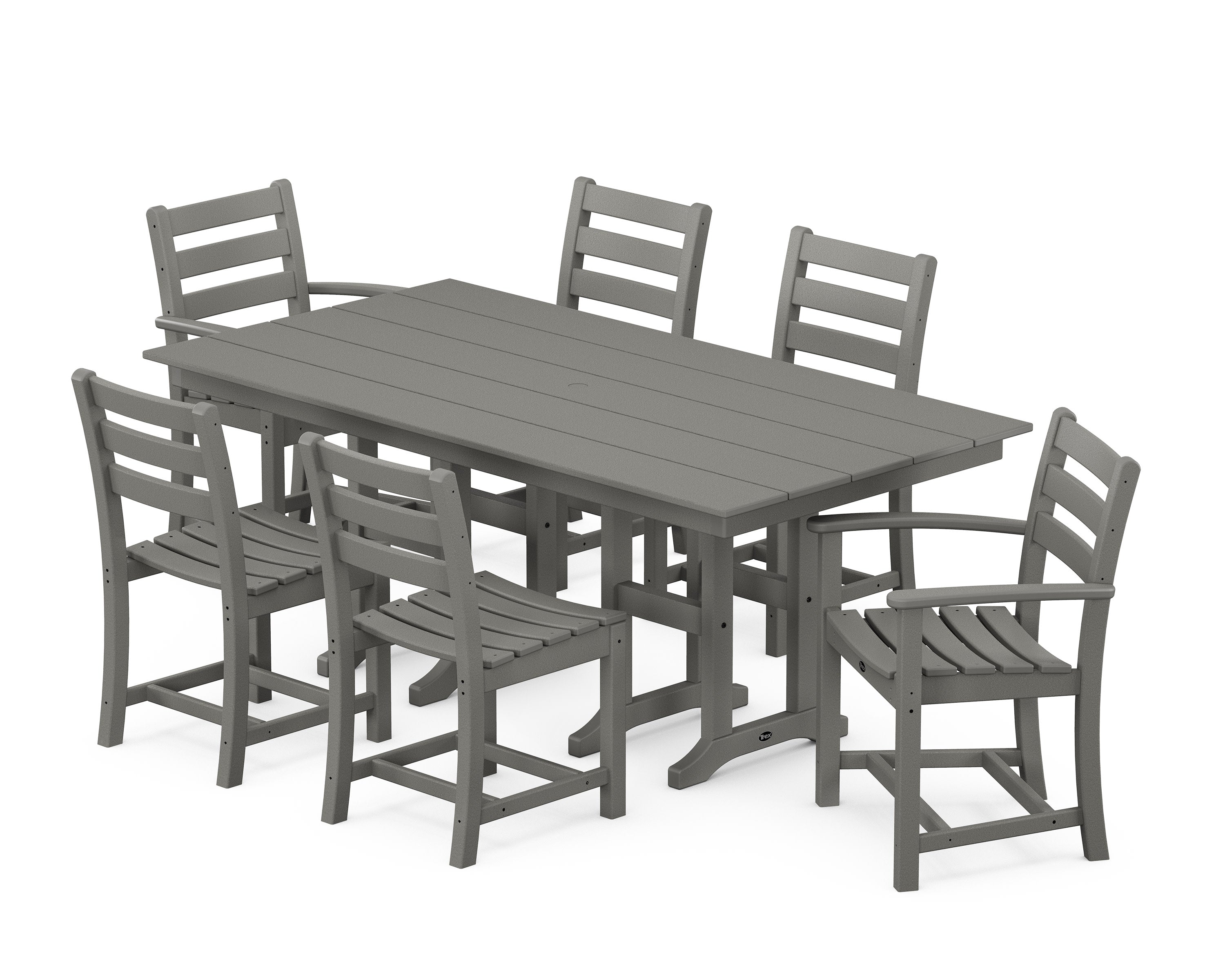 Monterey Bay 7-Piece Farmhouse Dining Set