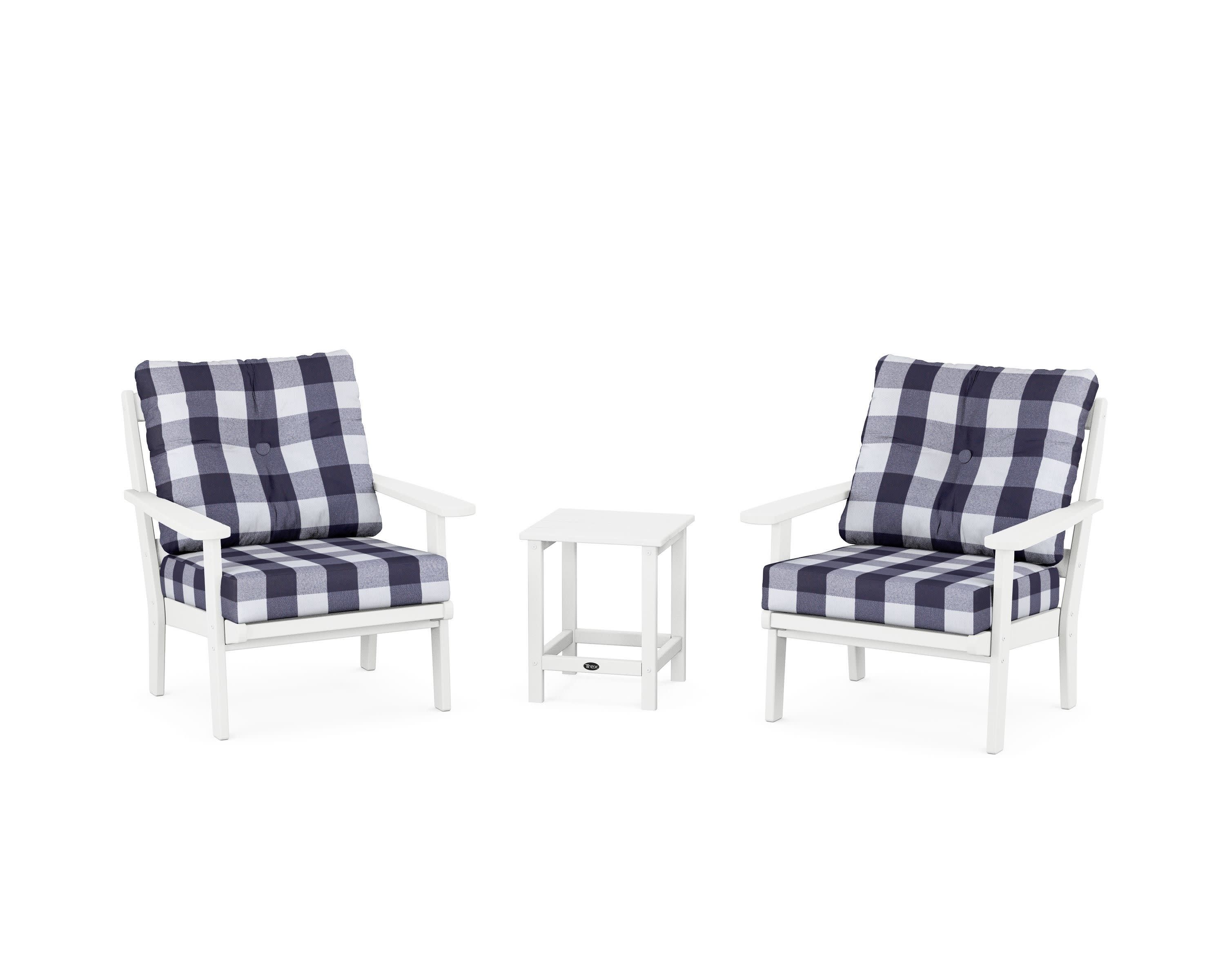 Cape Cod 3-Piece Deep Seating Set - Thumbnail 3