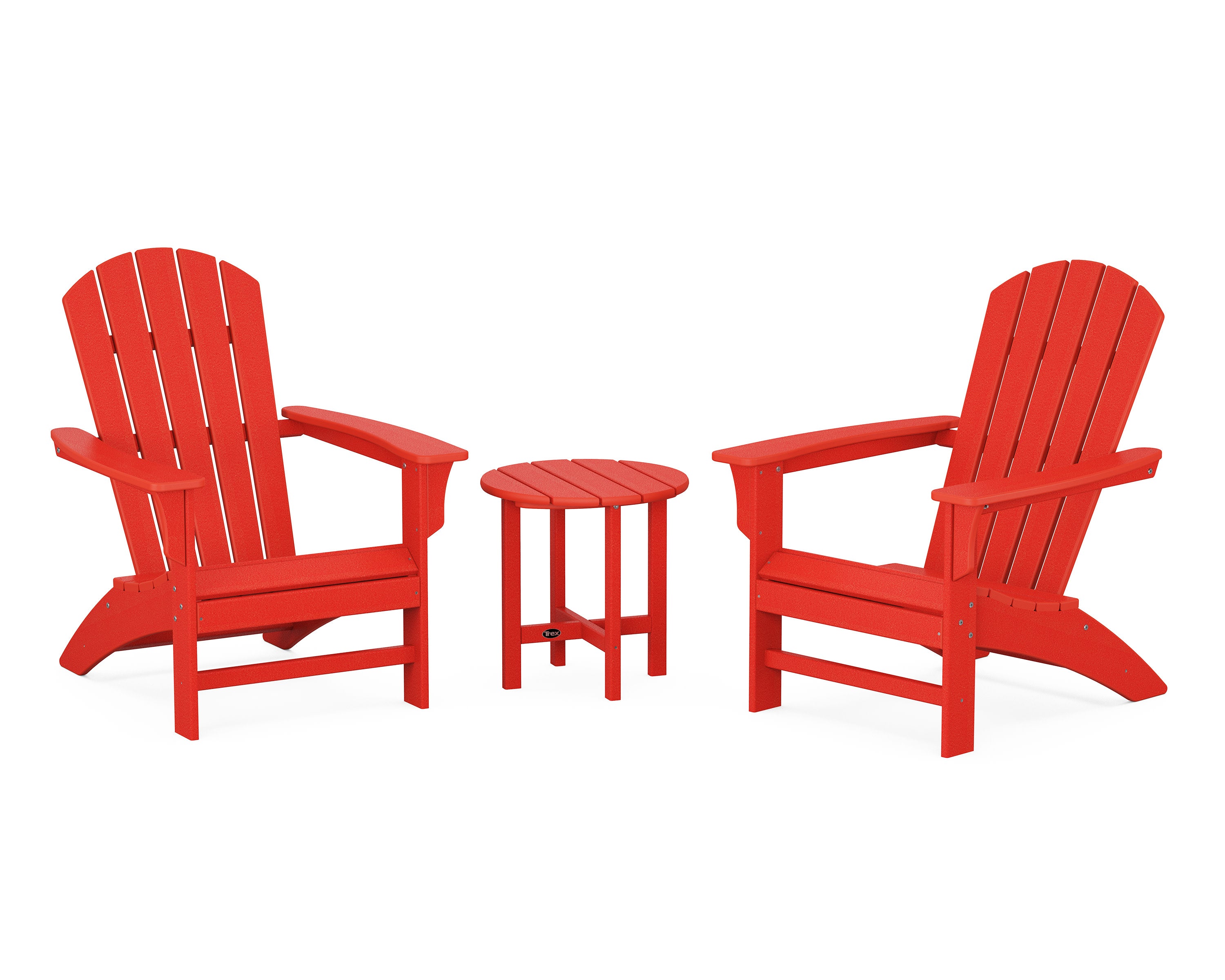 Yacht Club 3-Piece Adirondack Set