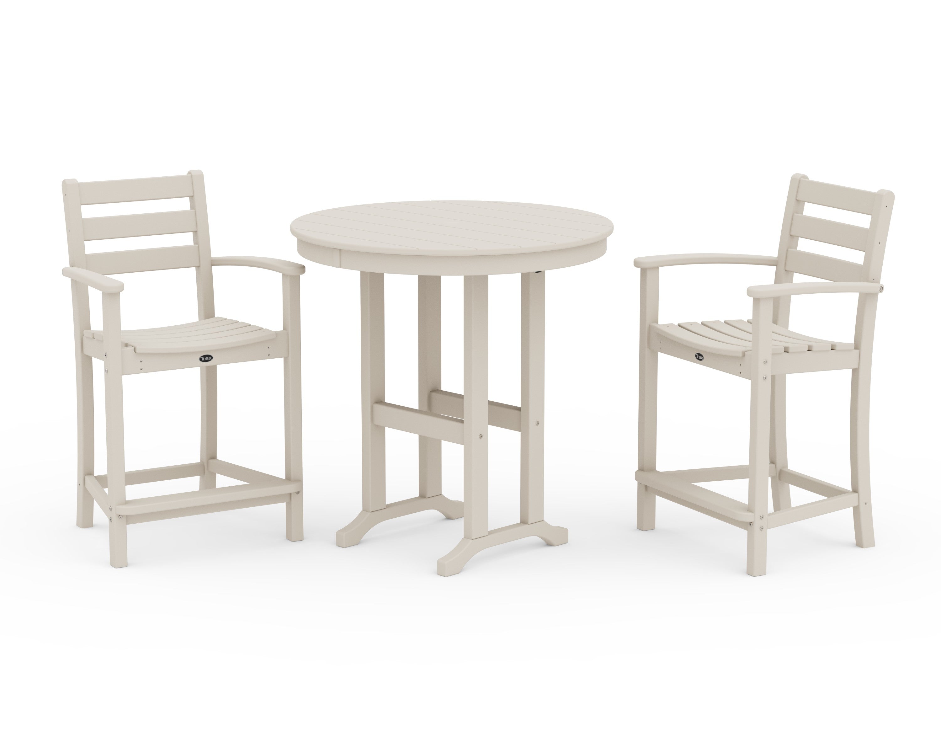 Monterey Bay 3-Piece Arm Chair Counter Set