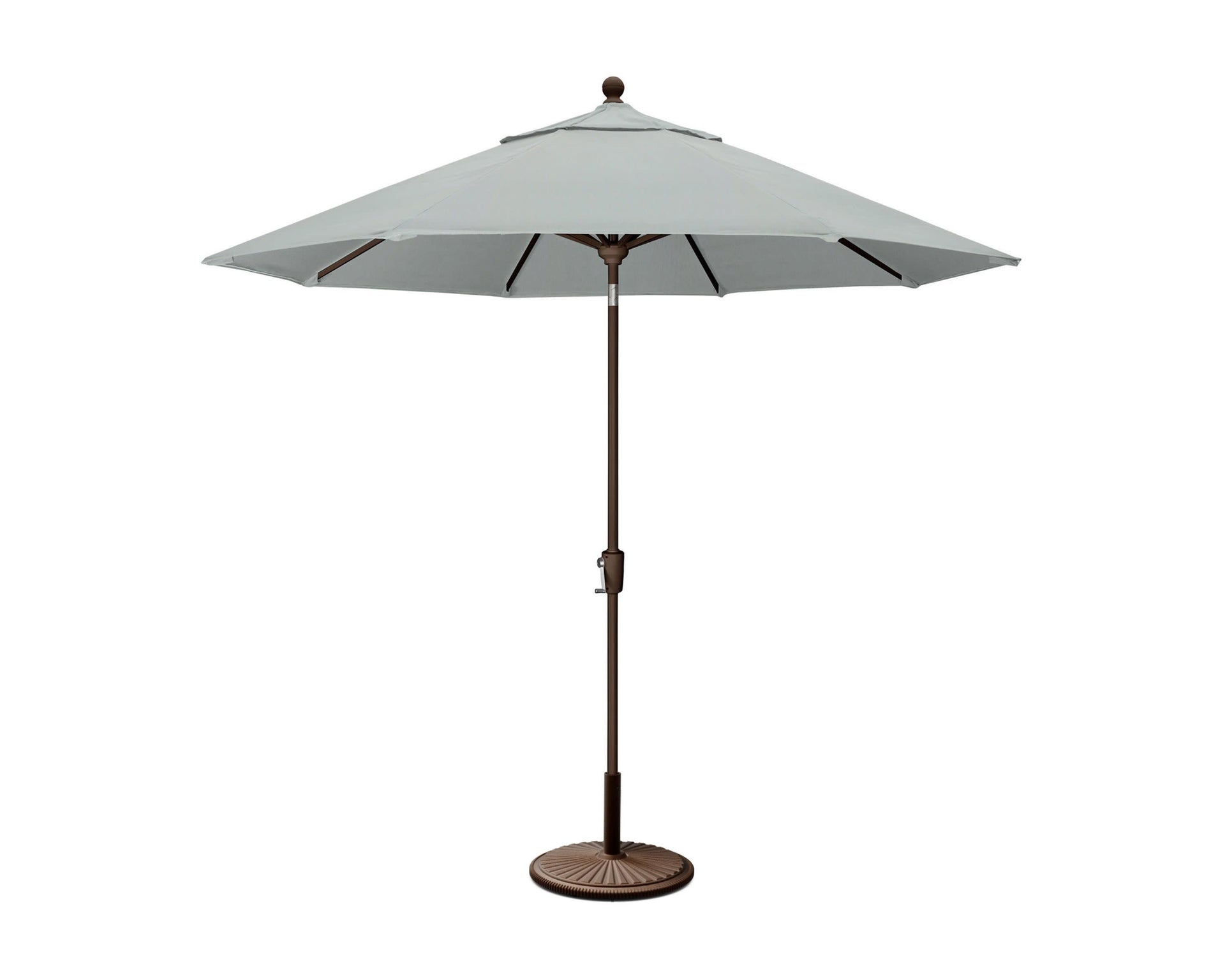 costco umbrella for patio SunVilla 10' Round Modern Fiberglass Market Umbrella