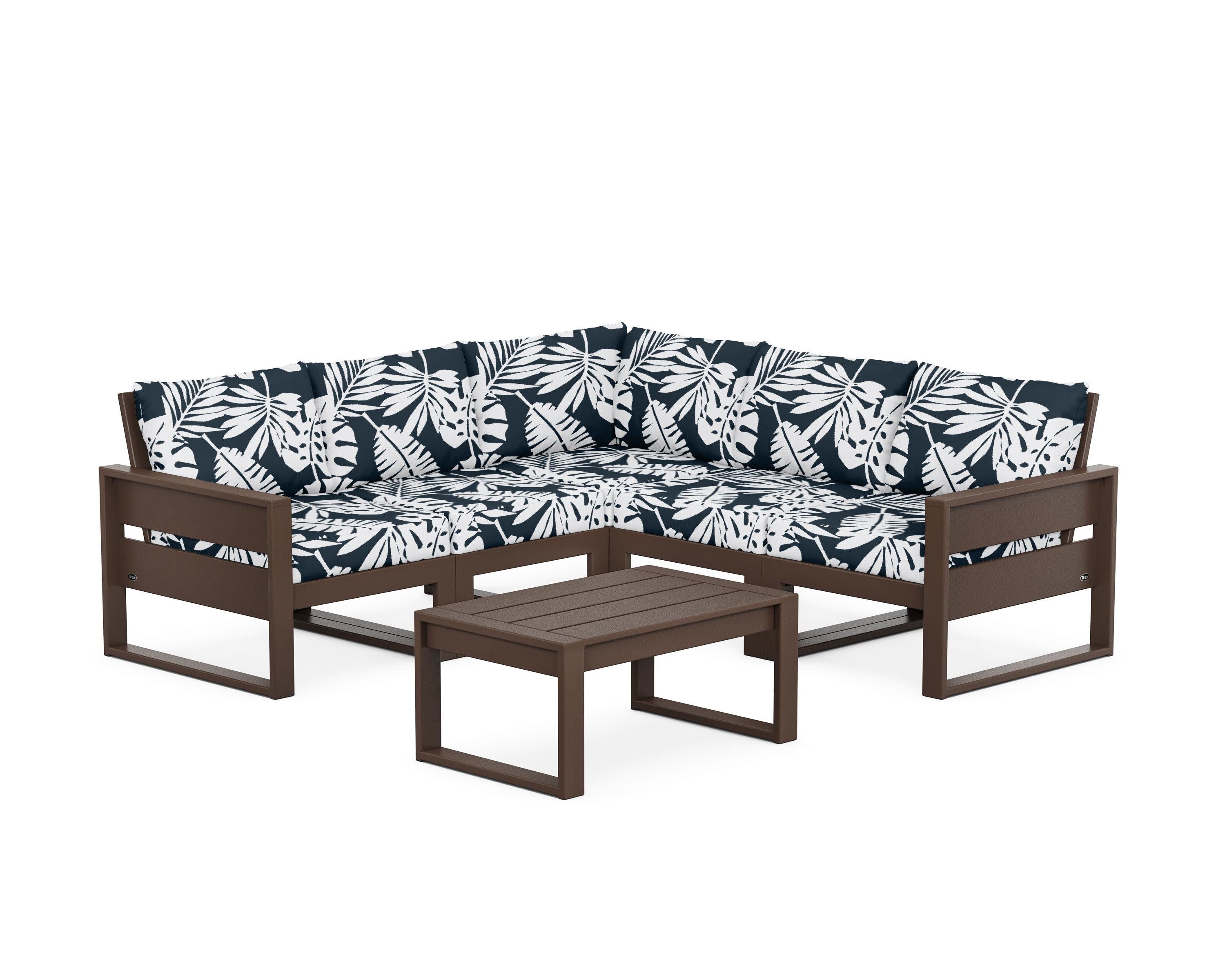 Trex Outdoor Furniture Eastport Sectional and Coffee Table - Thumbnail 5