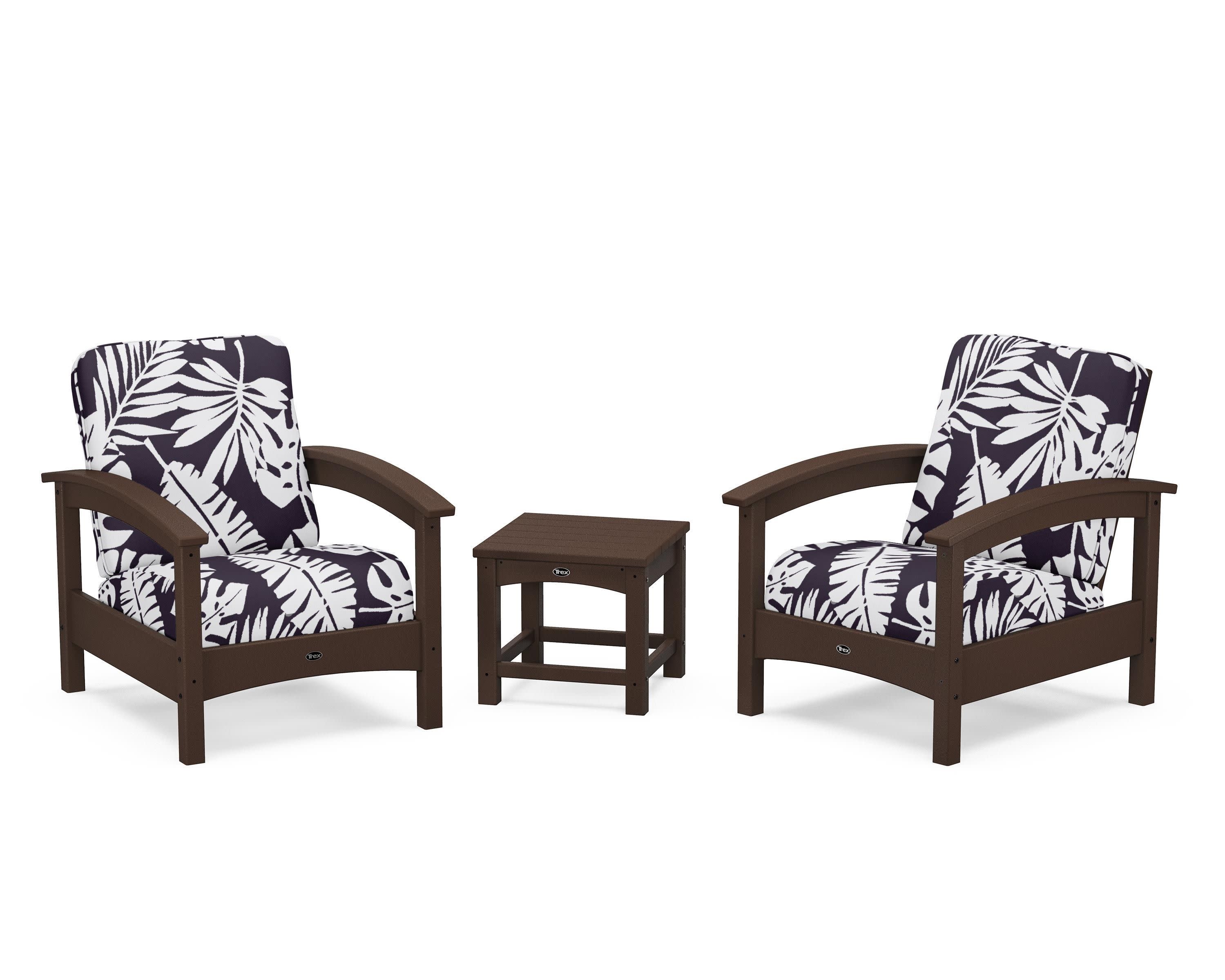 Trex Outdoor Furniture Rockport Club Conversation Set - Thumbnail 5